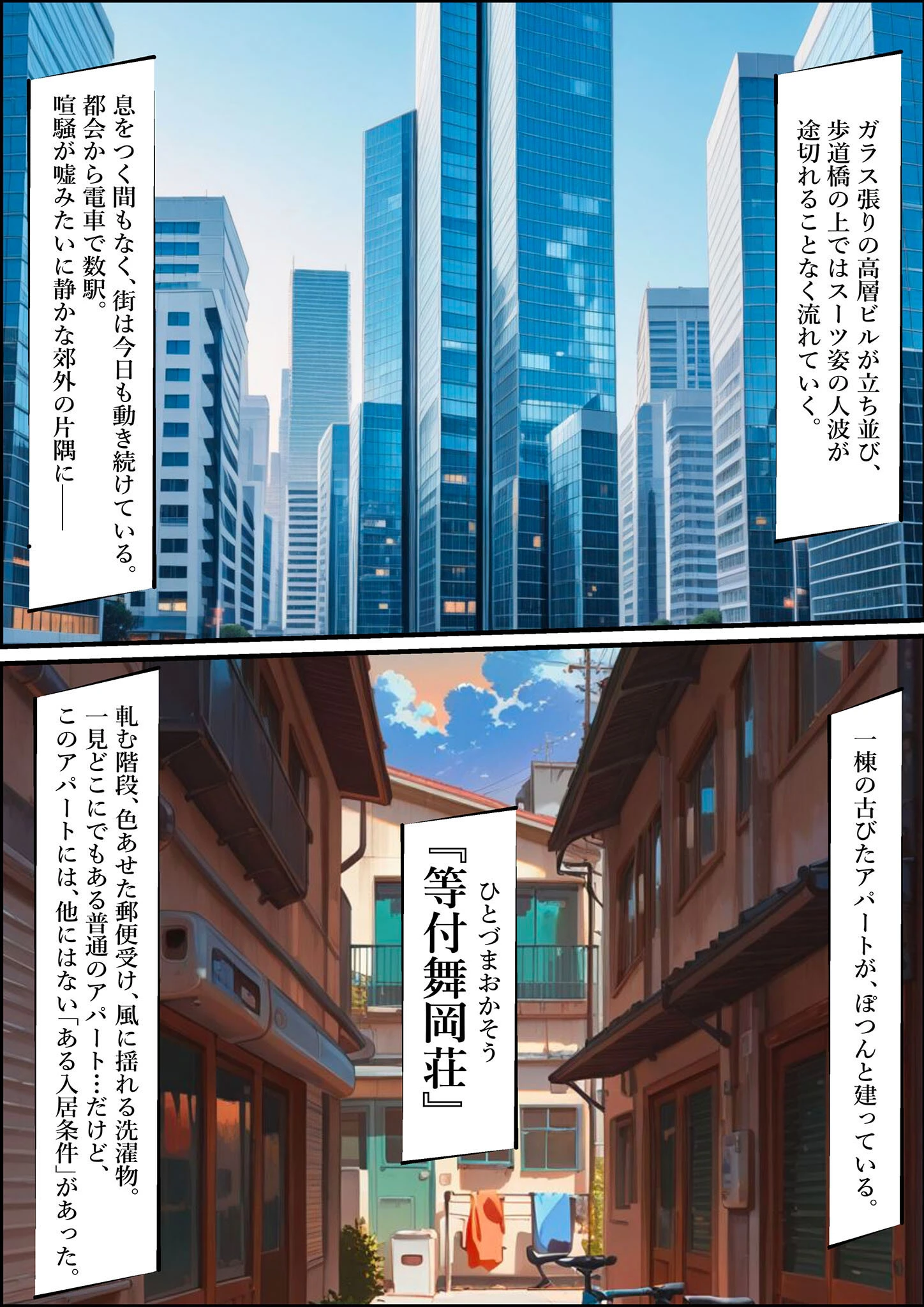 人妻限定アパート 303号室 安西京香 〜大家のペットになった日編〜 モザイク版ページ3