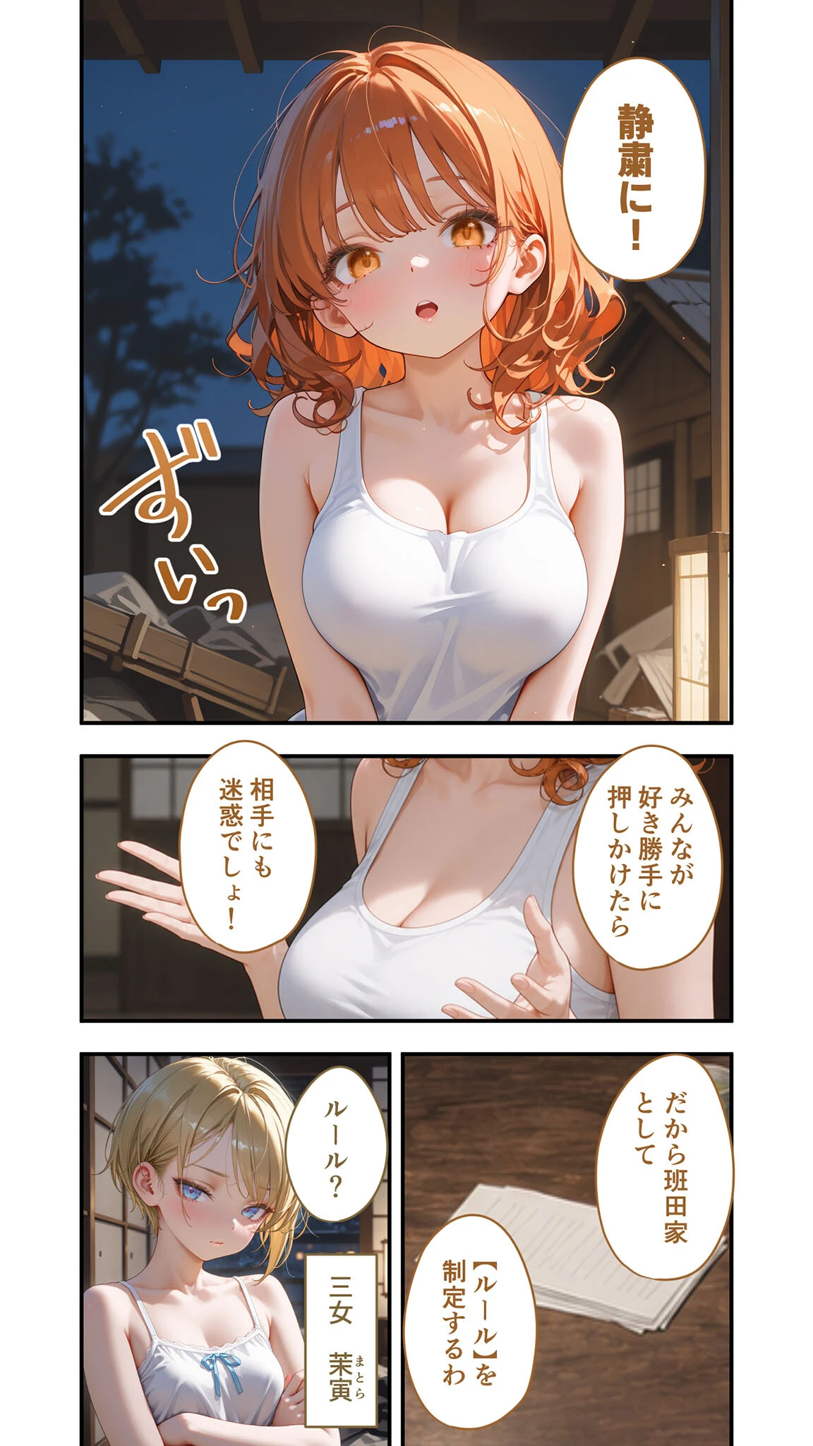 貧乏家族に牛丼奢ったら、おっぱいハーレムできちゃいました…。 〜美人12姉妹のHな恩返し〜 (10)ページ9