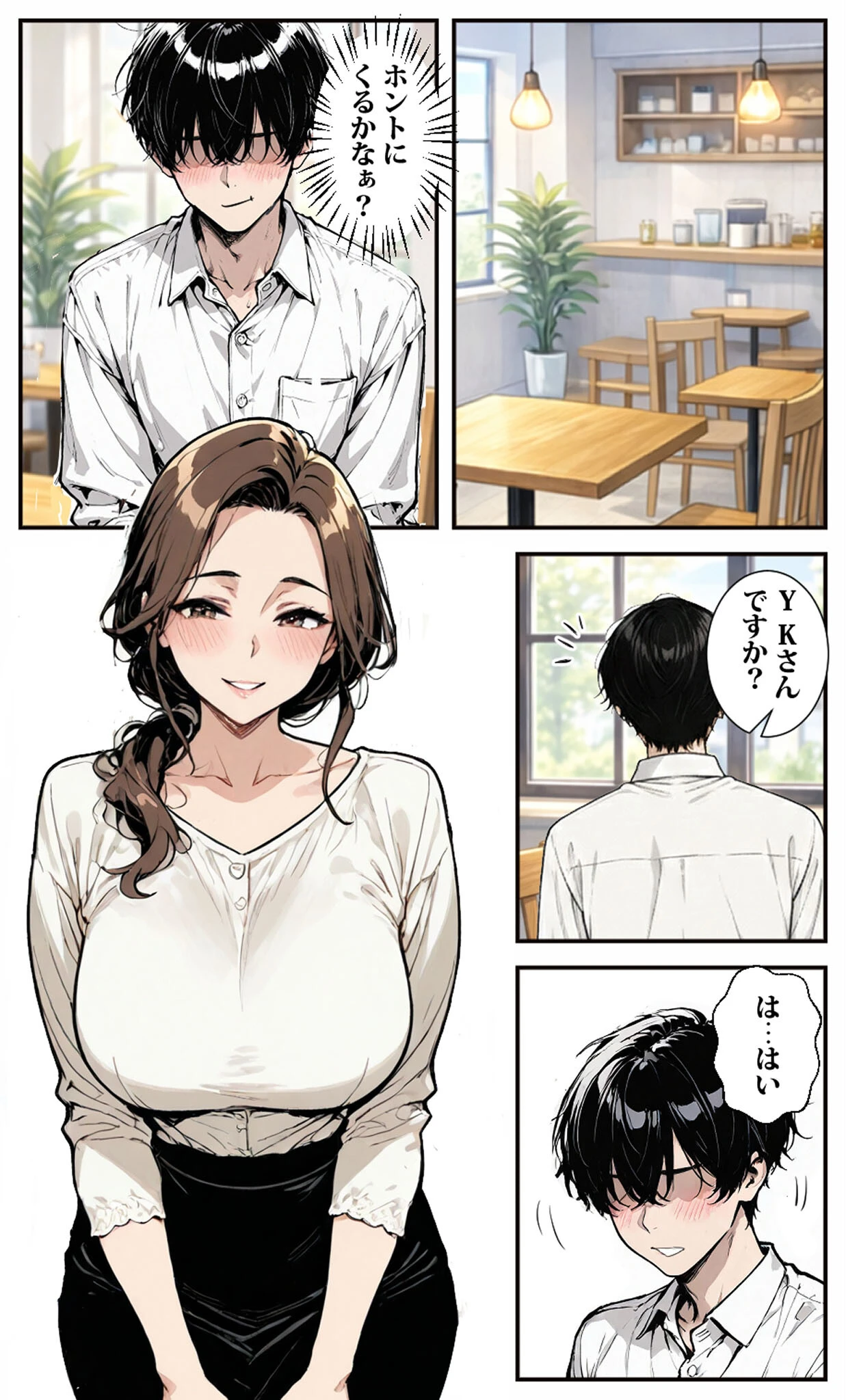 マチアプで出会った女●師がオナホになっちゃった モザイク版ページ7