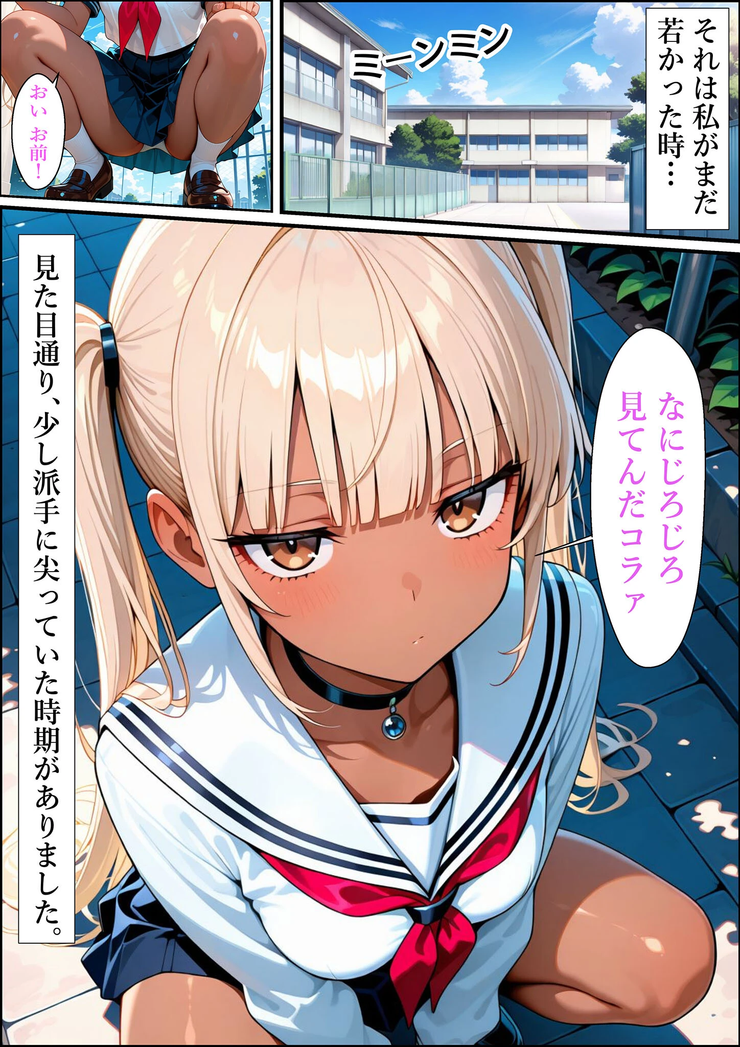 人妻ですが雌でした〜黒ギャルママの犯した罪と罰 悔しいのに…屈辱の寝取られ〜 モザイク版ページ11