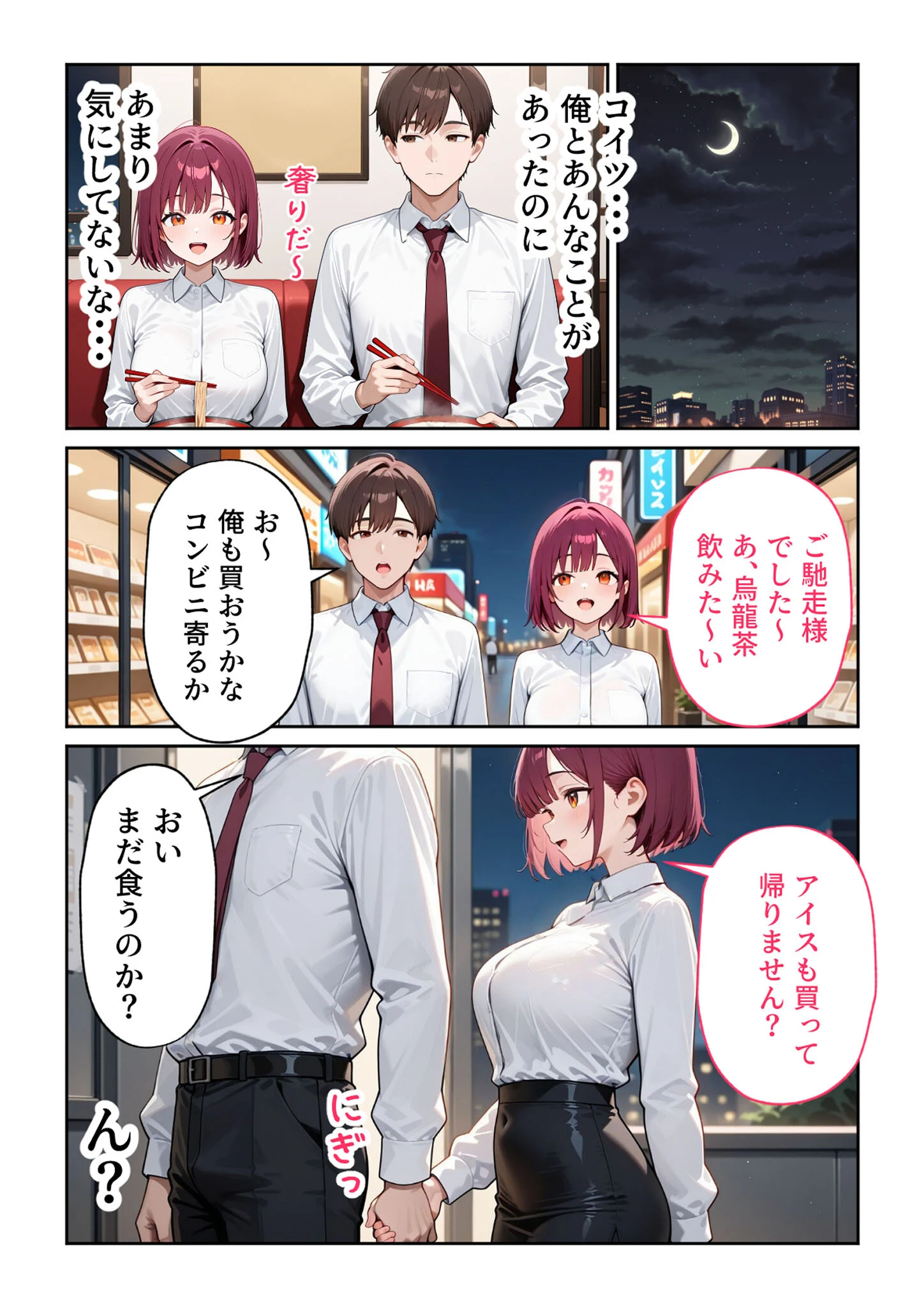 ウザ可愛い風俗嬢が新卒OLとして俺の部下になった話(3) モザイク版ページ5