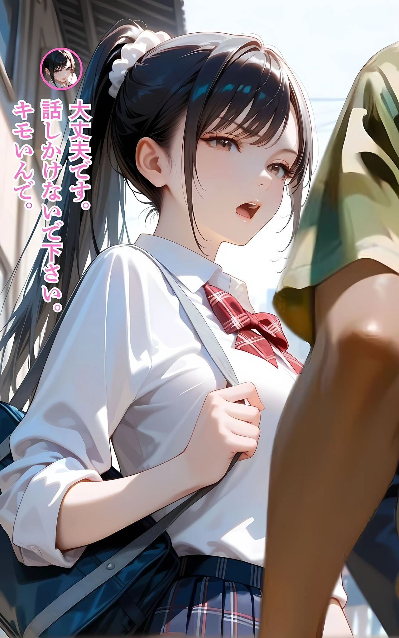 水着撮影会のはずが、いつのまにかおぢさんち〇ぽに沼る話4 モザイク版ページ8