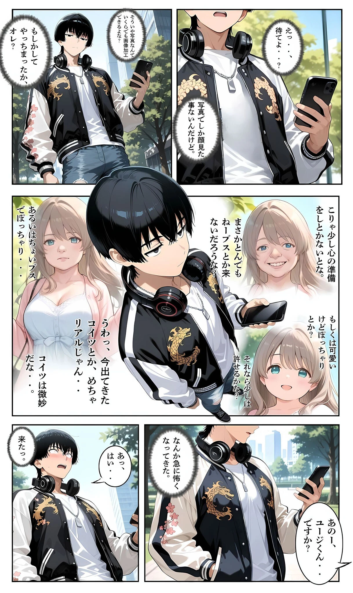 〜純情清楚系美女の仮面を剥がして生マ●コ眺めながら足コキしてもらって中●しセックスしまくる話〜 モザイク版ページ8