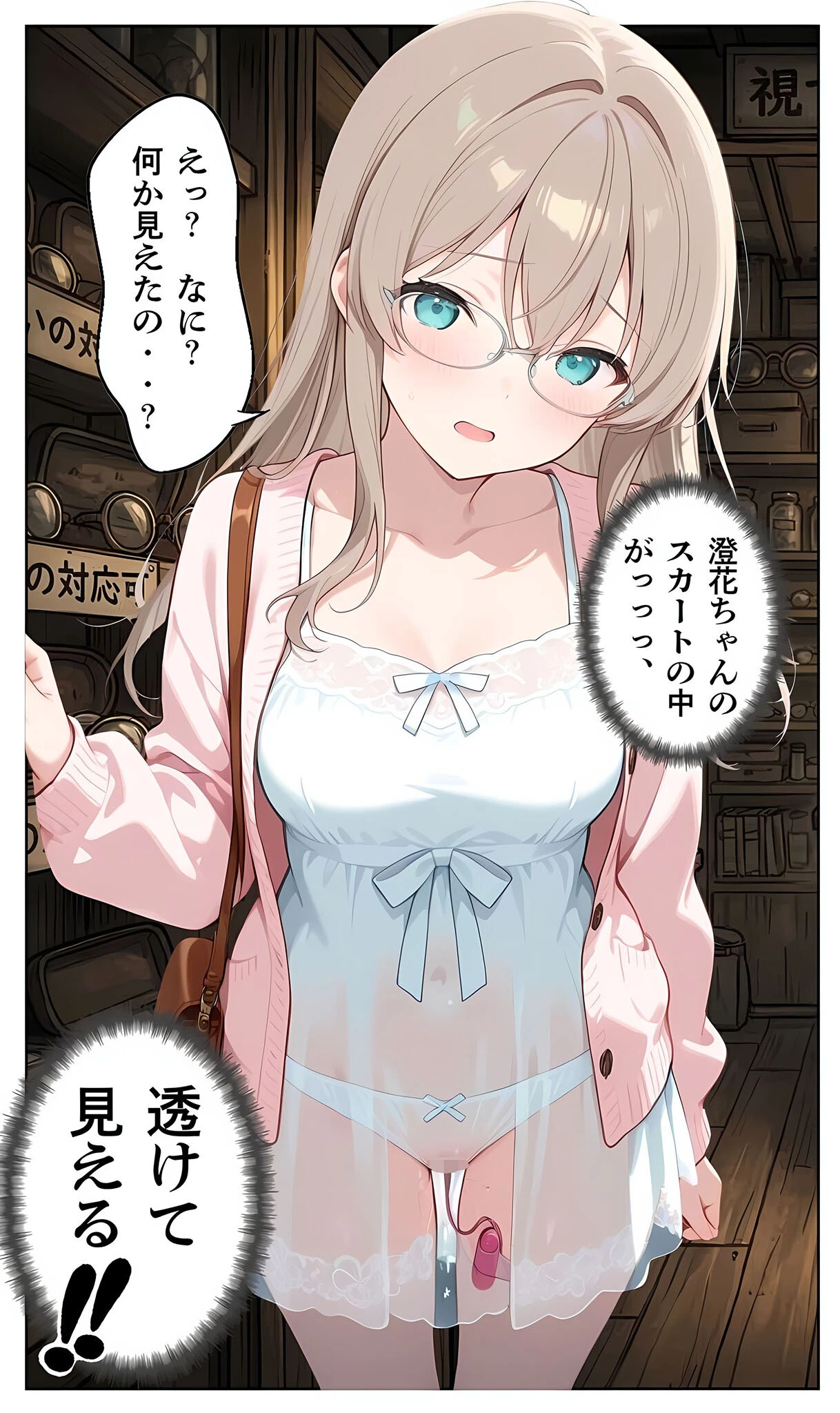 〜純情清楚系美女の仮面を剥がして生マ●コ眺めながら足コキしてもらって中●しセックスしまくる話〜 モザイク版ページ14