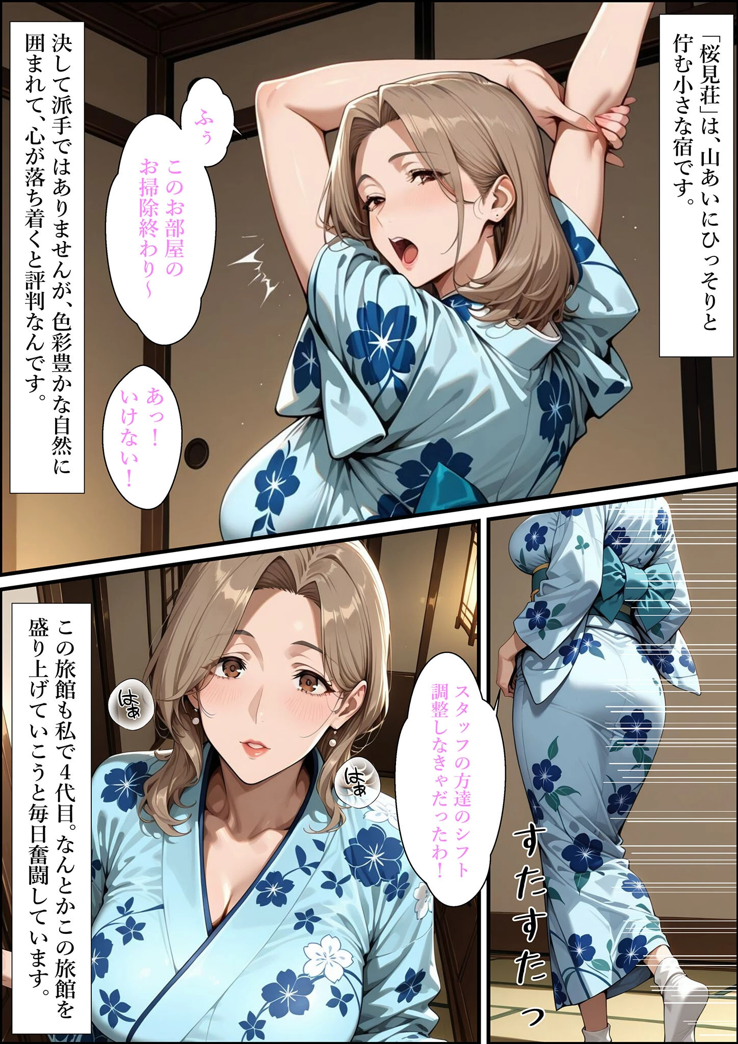人妻ですが雌でした〜レス人妻女将がオナニーバレた口止め料は濃厚生セックスで〜 モザイク版ページ6