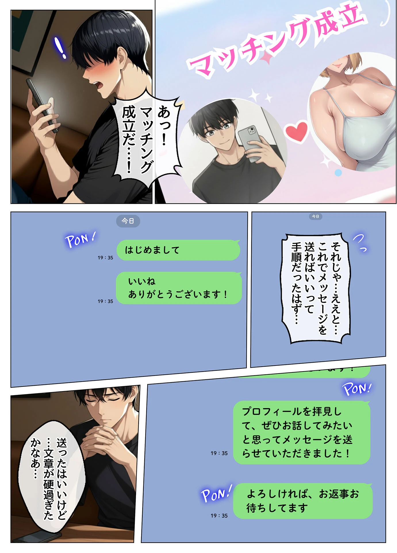 マッチングアプリで出会ったむちむち美女が、まさかの隣人で人妻だった件 モザイク版ページ11
