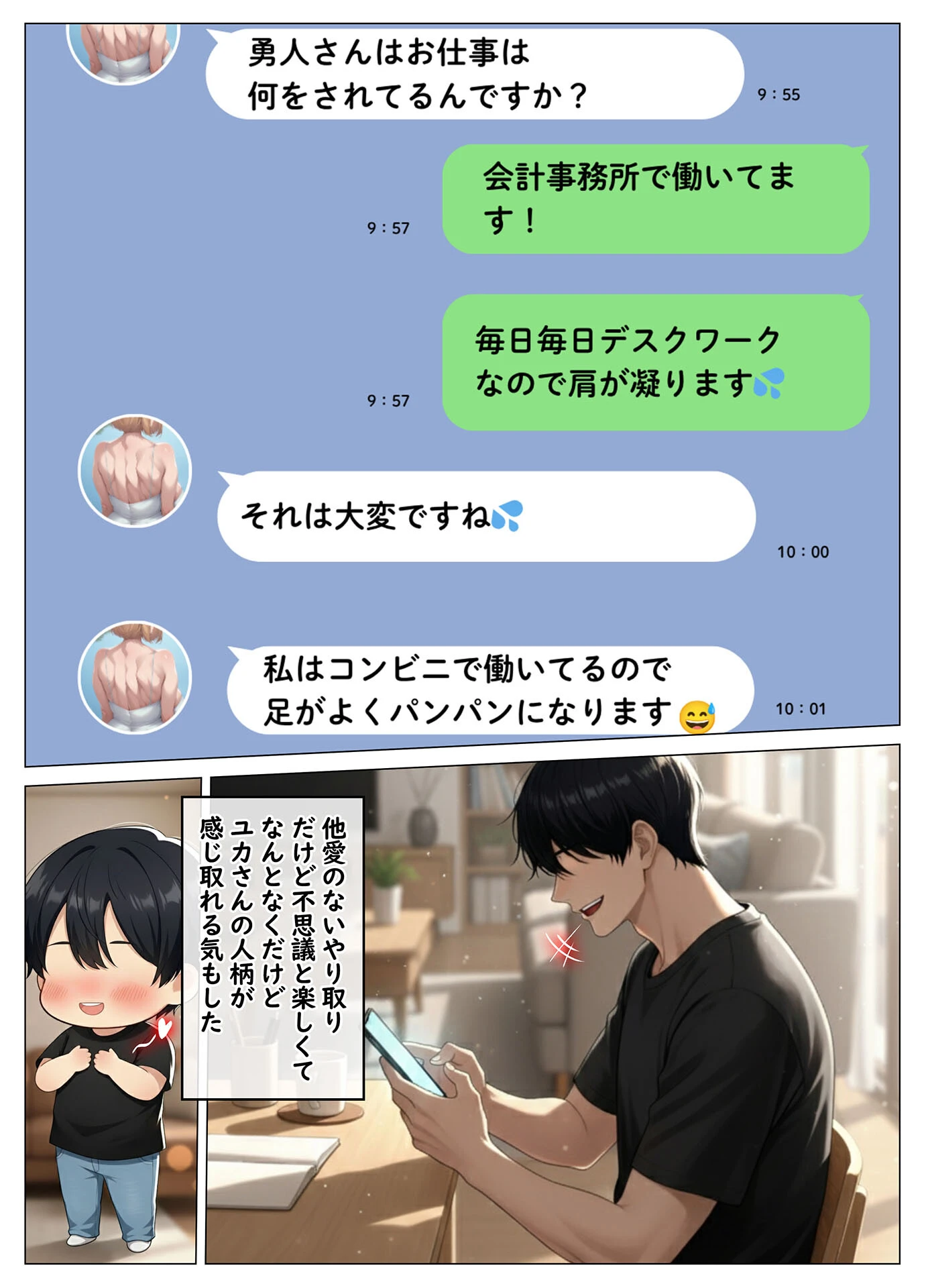 マッチングアプリで出会ったむちむち美女が、まさかの隣人で人妻だった件 モザイク版ページ14