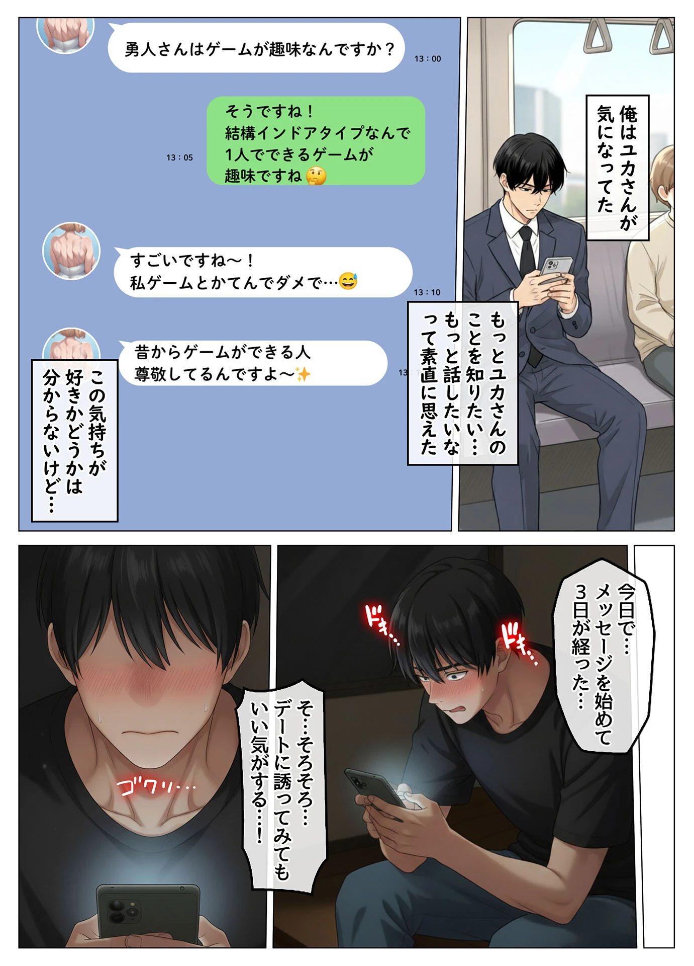 マッチングアプリで出会ったむちむち美女が、まさかの隣人で人妻だった件 モザイク版ページ15