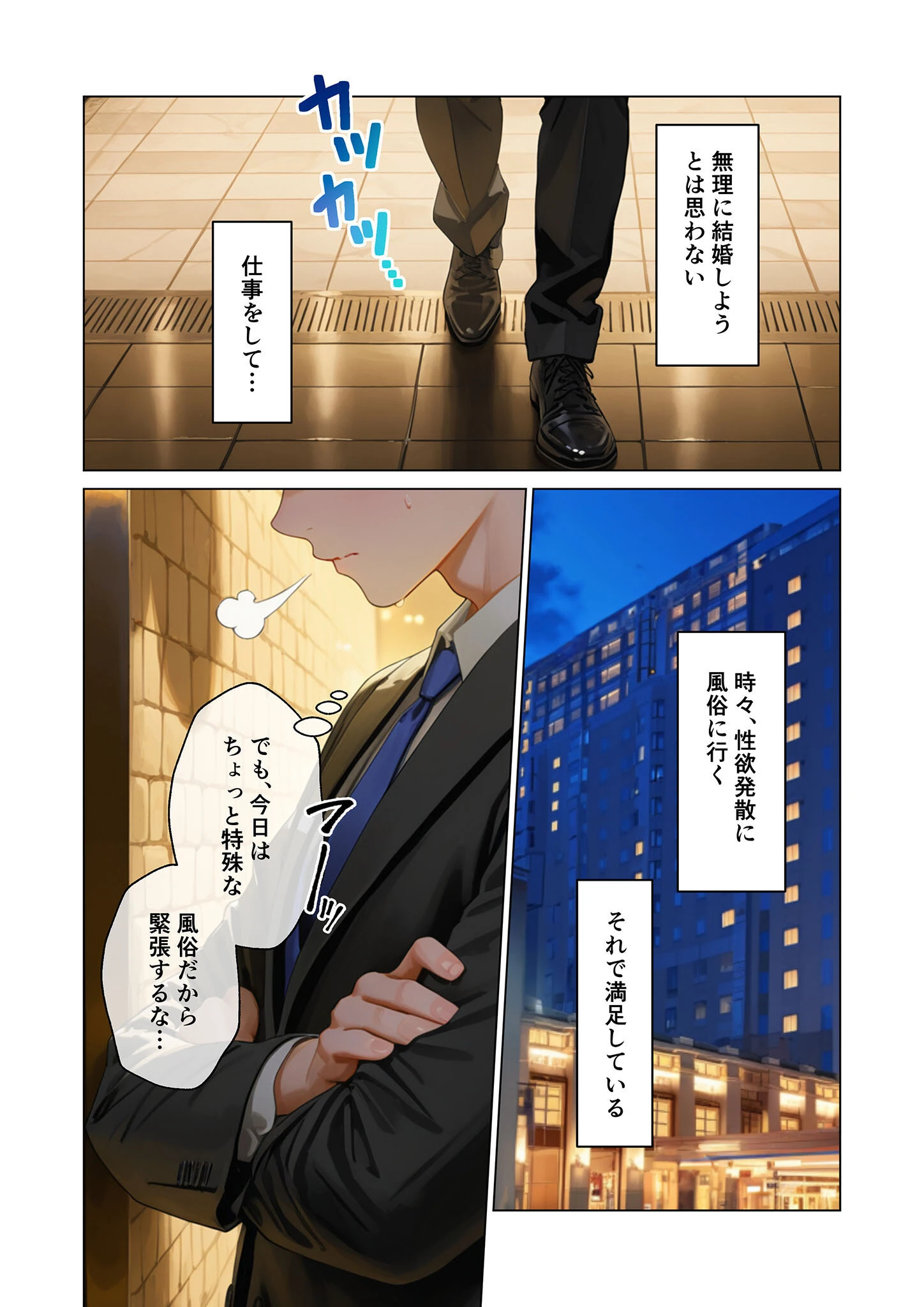マッチング型純愛風俗店「レッドリンク」 第17話 〜売れ残りのアラフォーでも愛してくれますか?〜 モザイク版ページ3