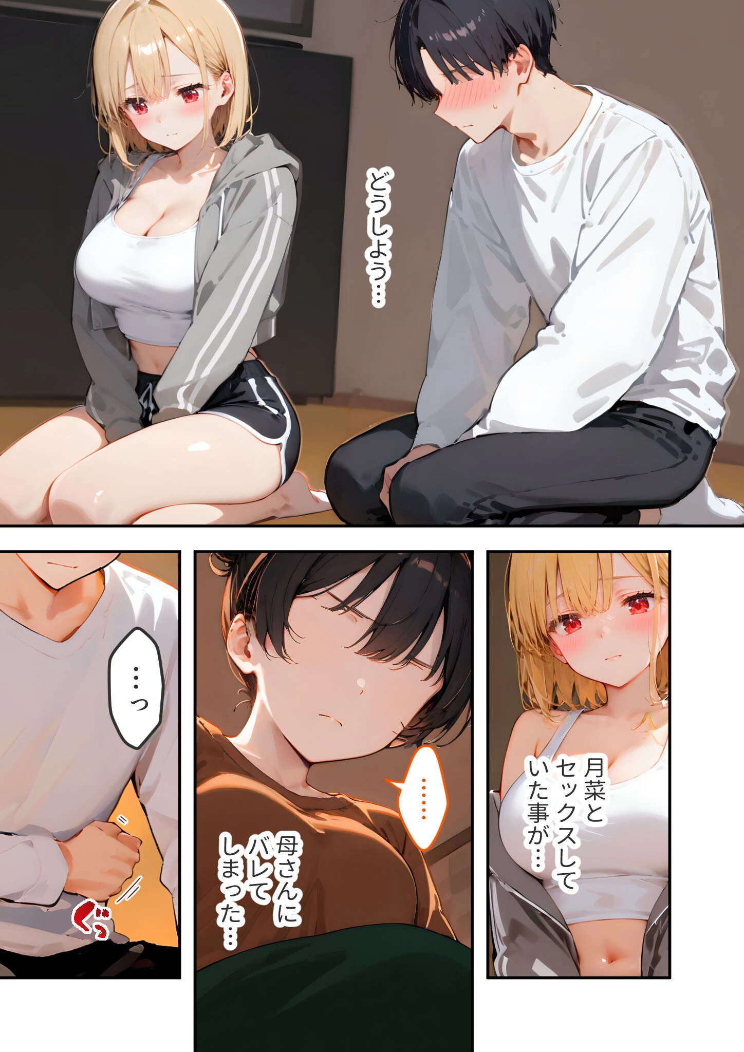 愛する義妹のえっちな罵倒 〜今だけオナ電でガマンしてよね…〜 モザイク版ページ3