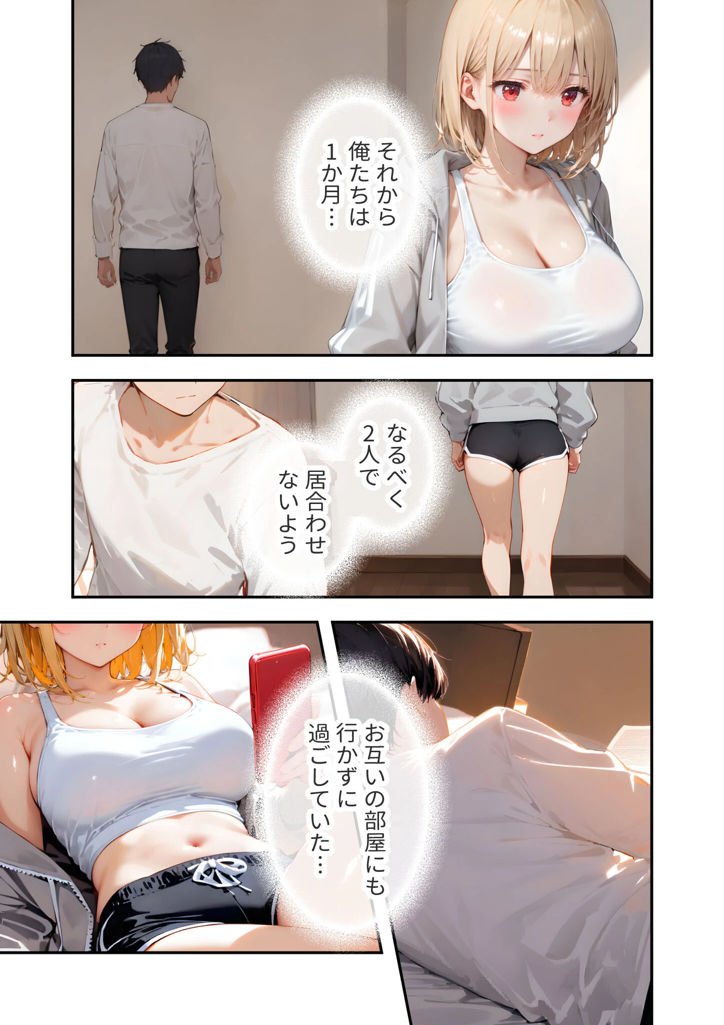 愛する義妹のえっちな罵倒 〜今だけオナ電でガマンしてよね…〜 モザイク版ページ15