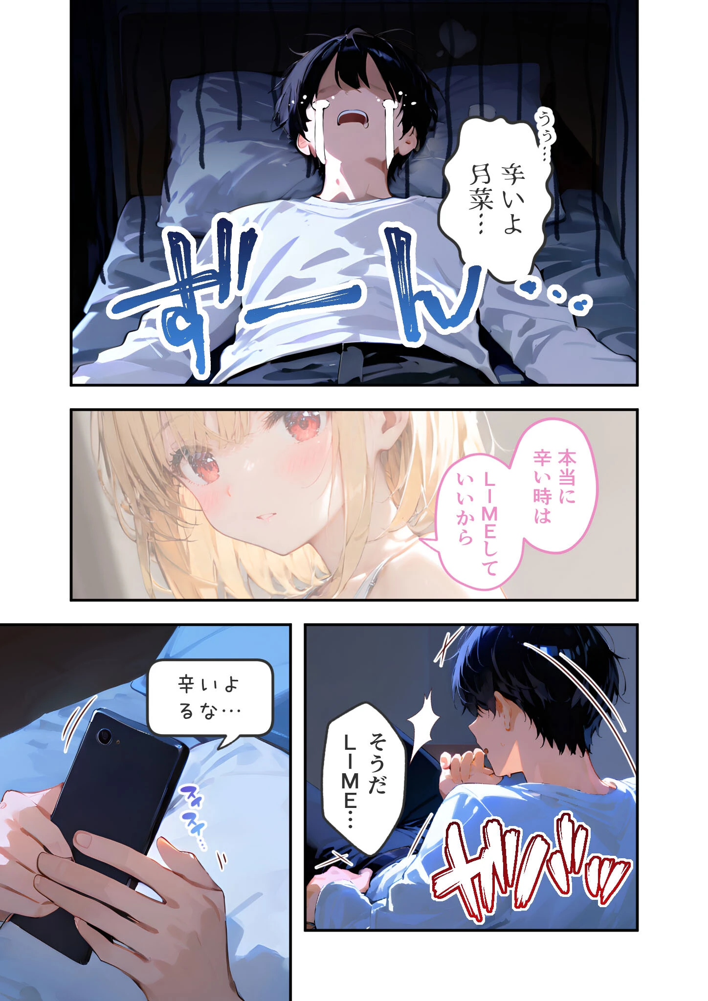 愛する義妹のえっちな罵倒 〜今だけオナ電でガマンしてよね…〜 モザイク版ページ17