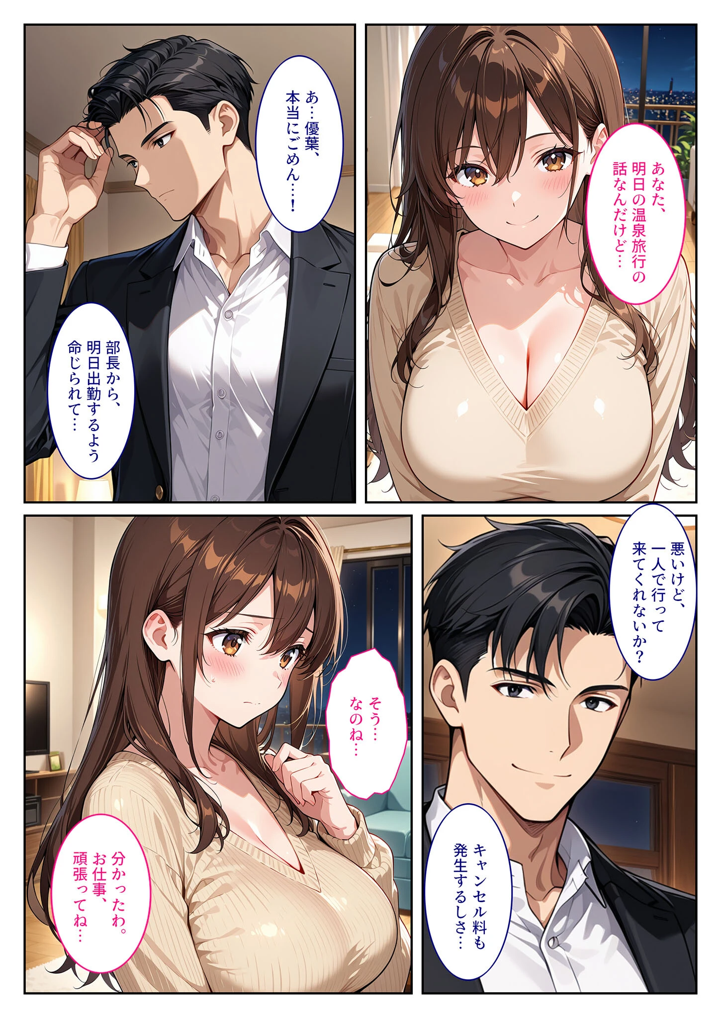 夫の弟に種付けされて孕んだので、夫を騙して産むことにしました。 モザイク版ページ5