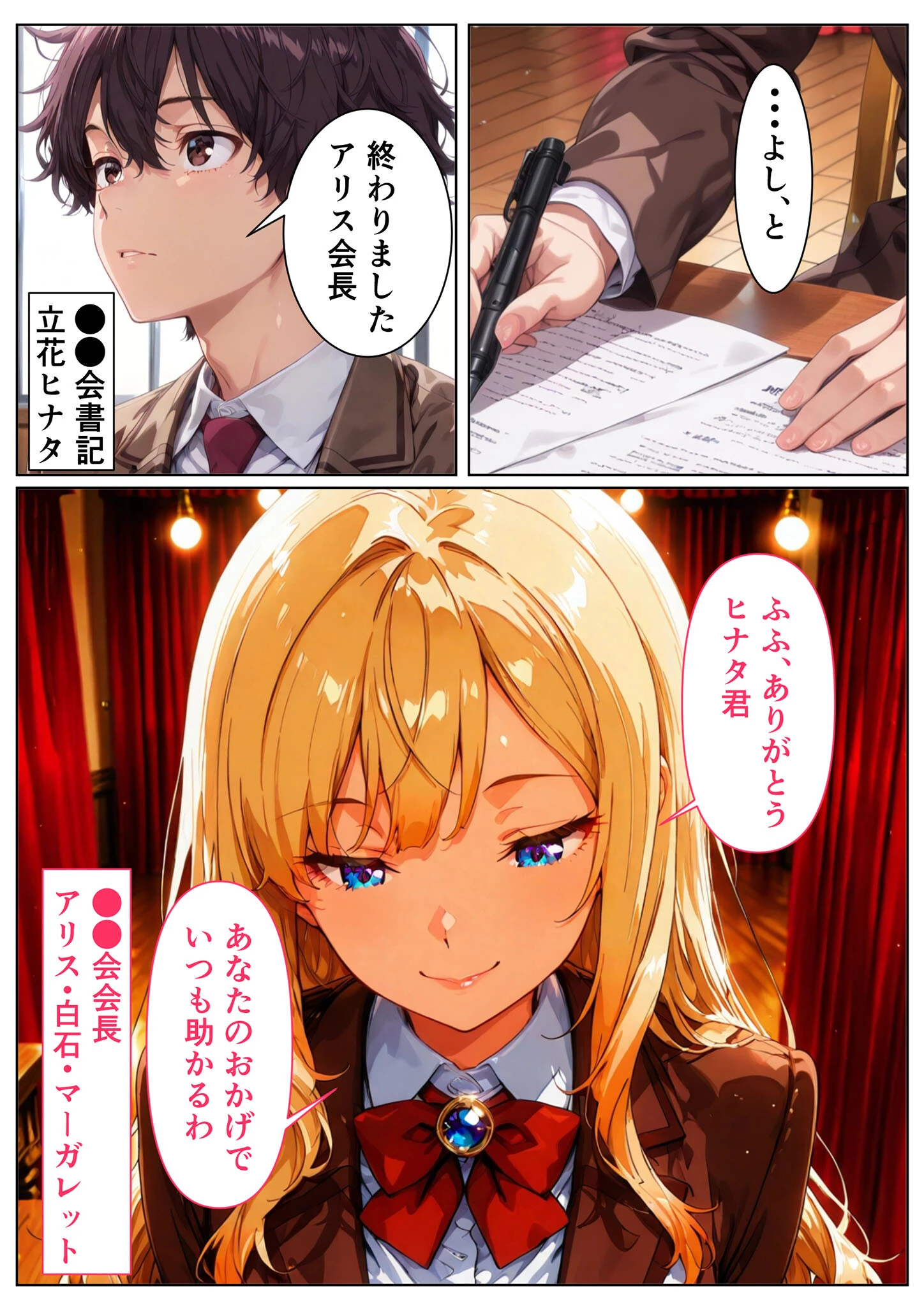完璧●●会長アリスの聖水〜変態な彼女と僕が繋がった日 モザイク版ページ5