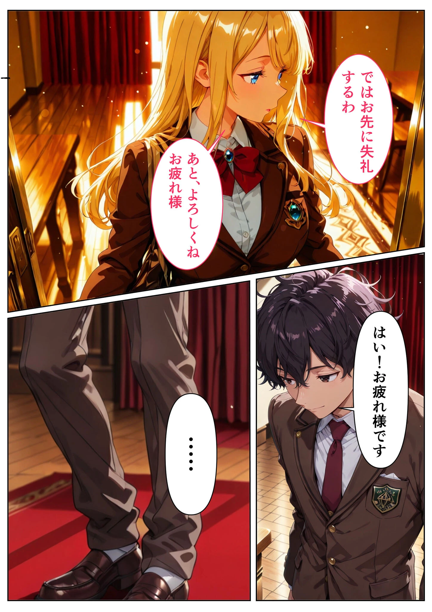 完璧●●会長アリスの聖水〜変態な彼女と僕が繋がった日 モザイク版ページ6