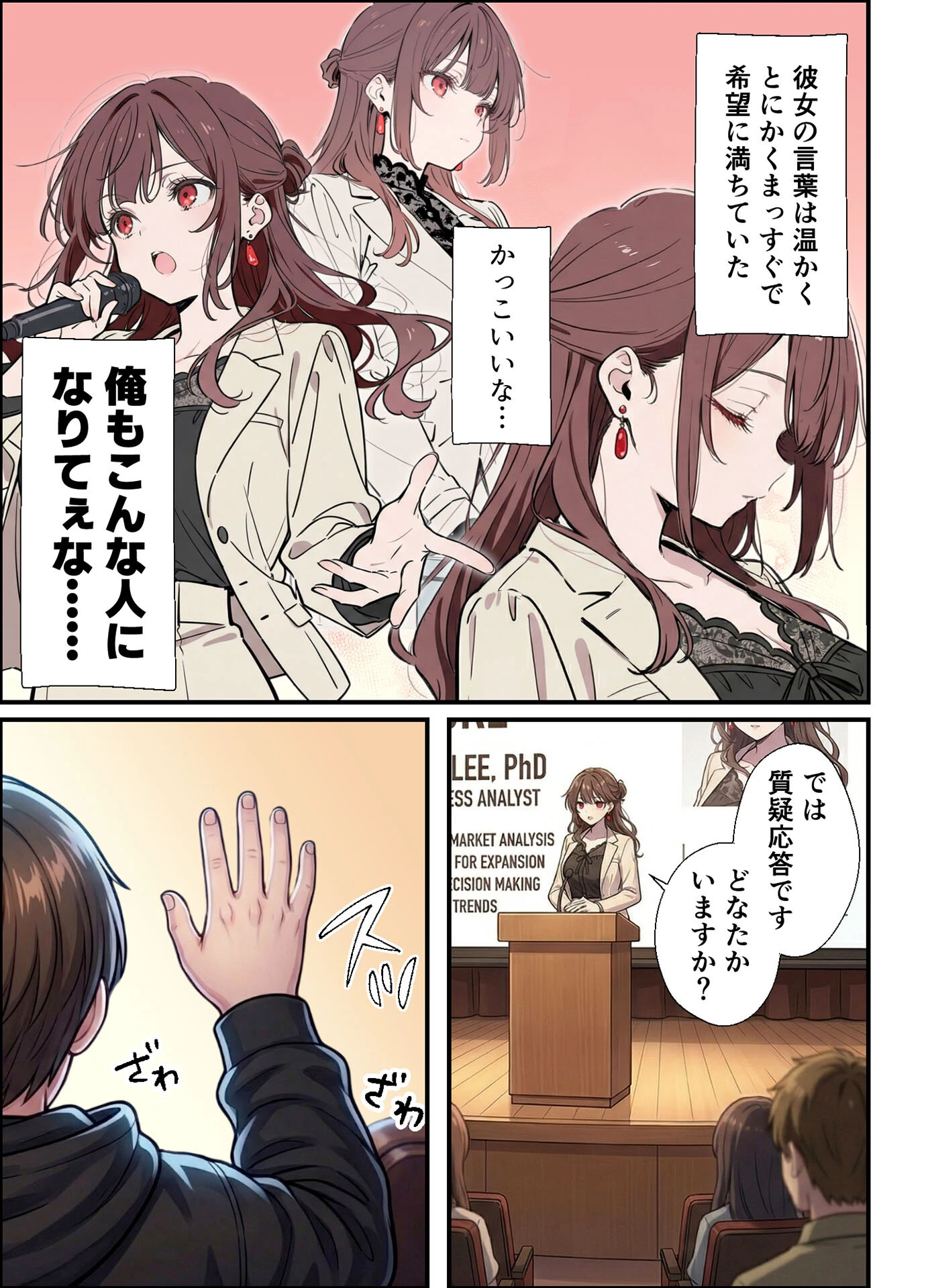誰にも甘えない完璧な巨乳年上美人（28）が俺にだけベタ甘中●しSEXさせてくれた話 モザイク版ページ7