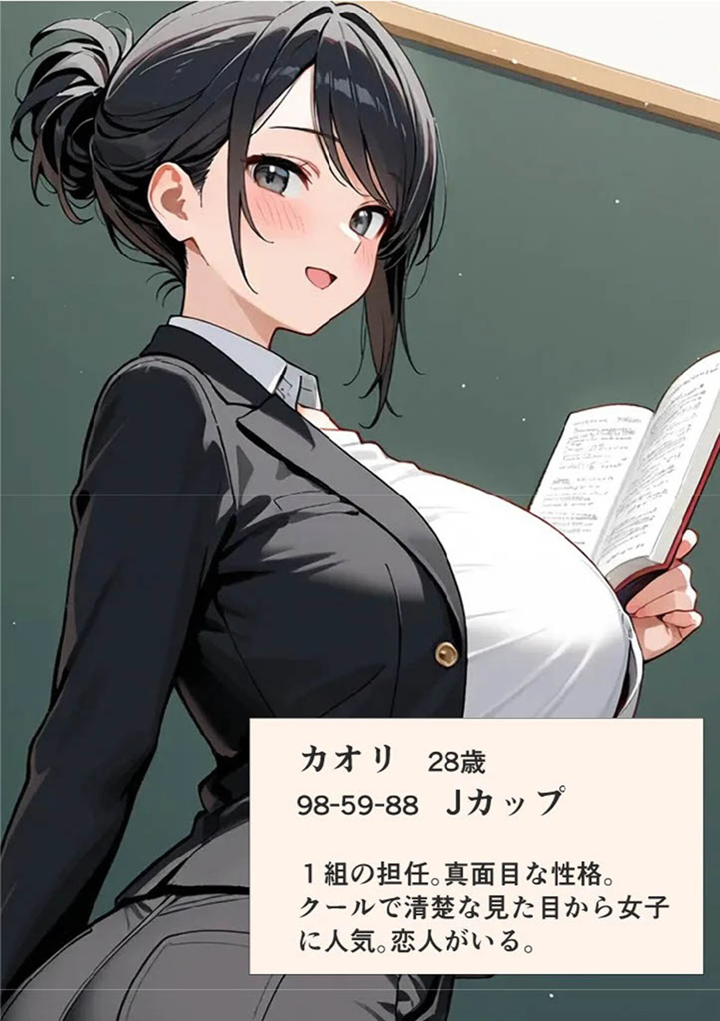 闘乳日誌-美人巨乳教師対決- モザイク版ページ5