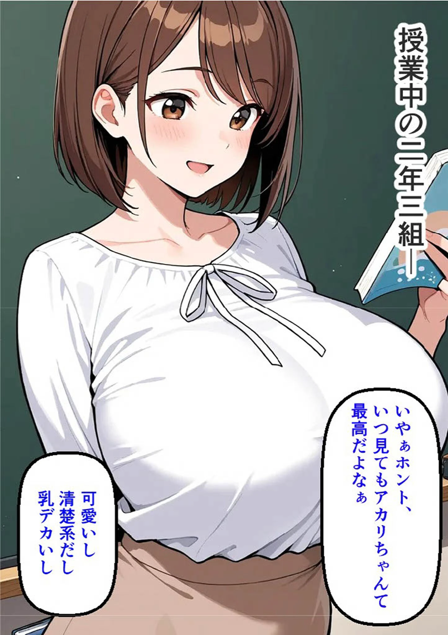 闘乳日誌-美人巨乳教師対決- モザイク版ページ6
