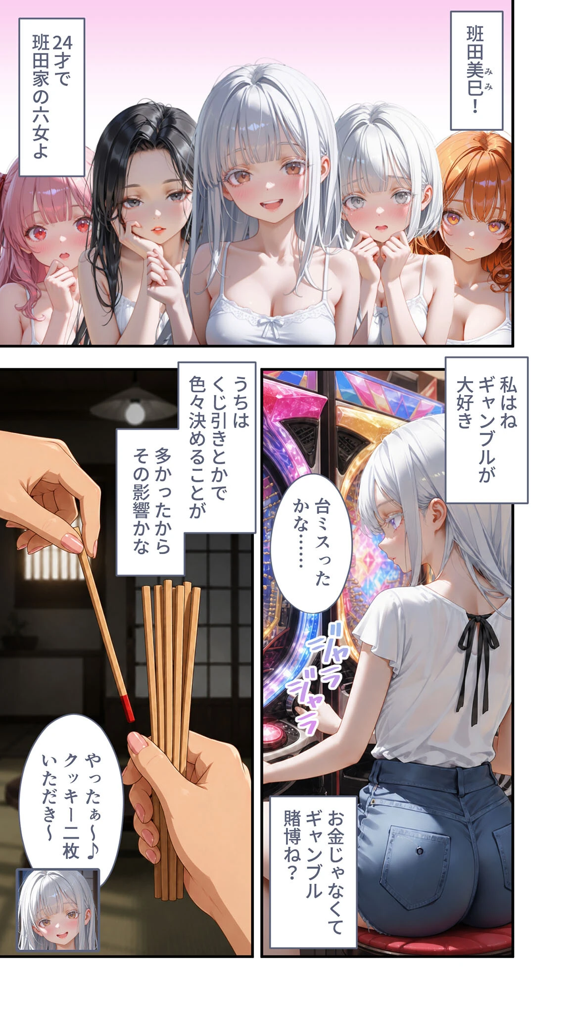貧乏家族に牛丼奢ったら、おっぱいハーレムできちゃいました…。 〜美人12姉妹のHな恩返し〜 (13)ページ3