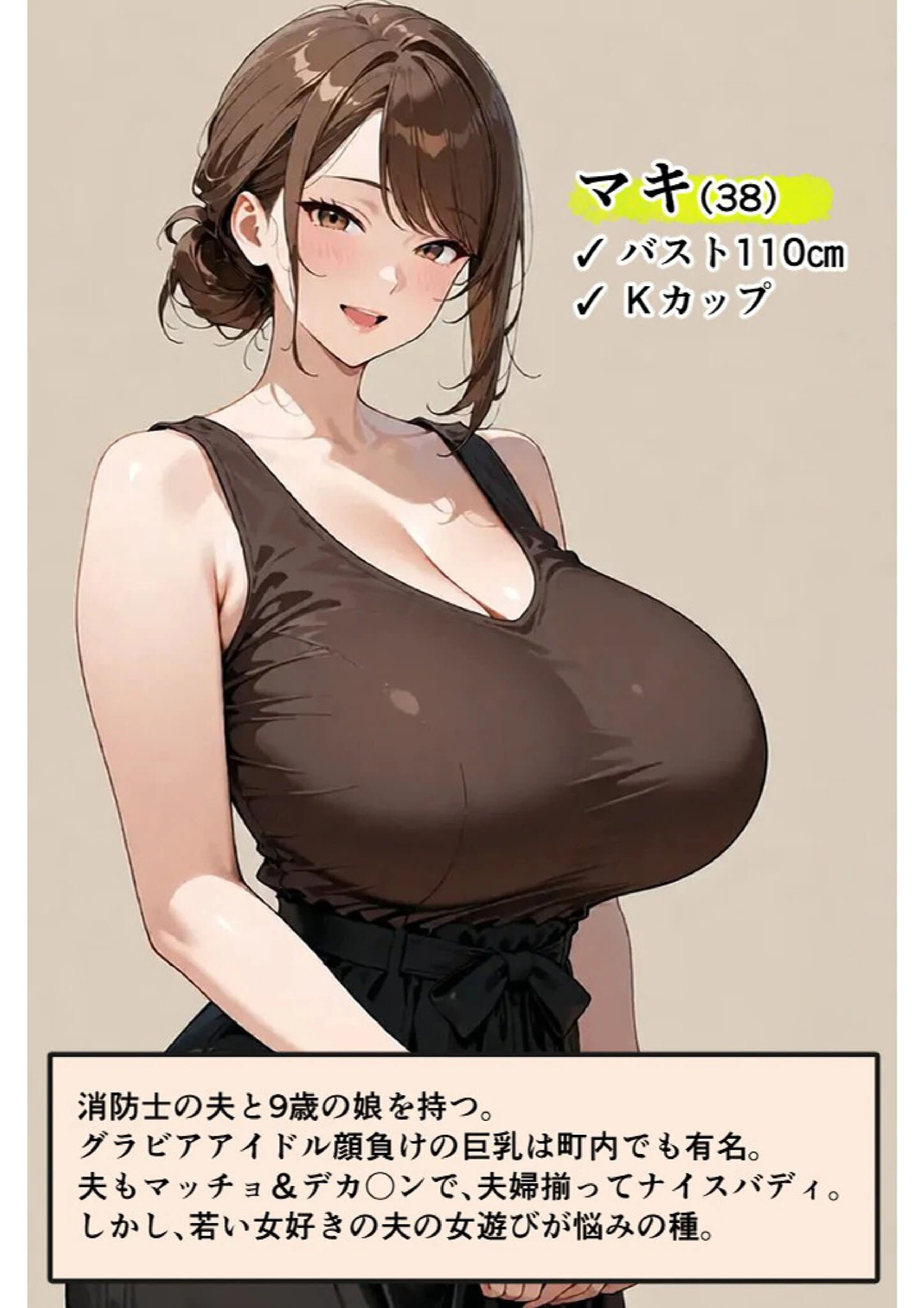 新婚の地味巨乳妻が町内会の温泉旅行で開かれた巨乳奥さん限定乳相撲大会に参加した話 モザイク版ページ5