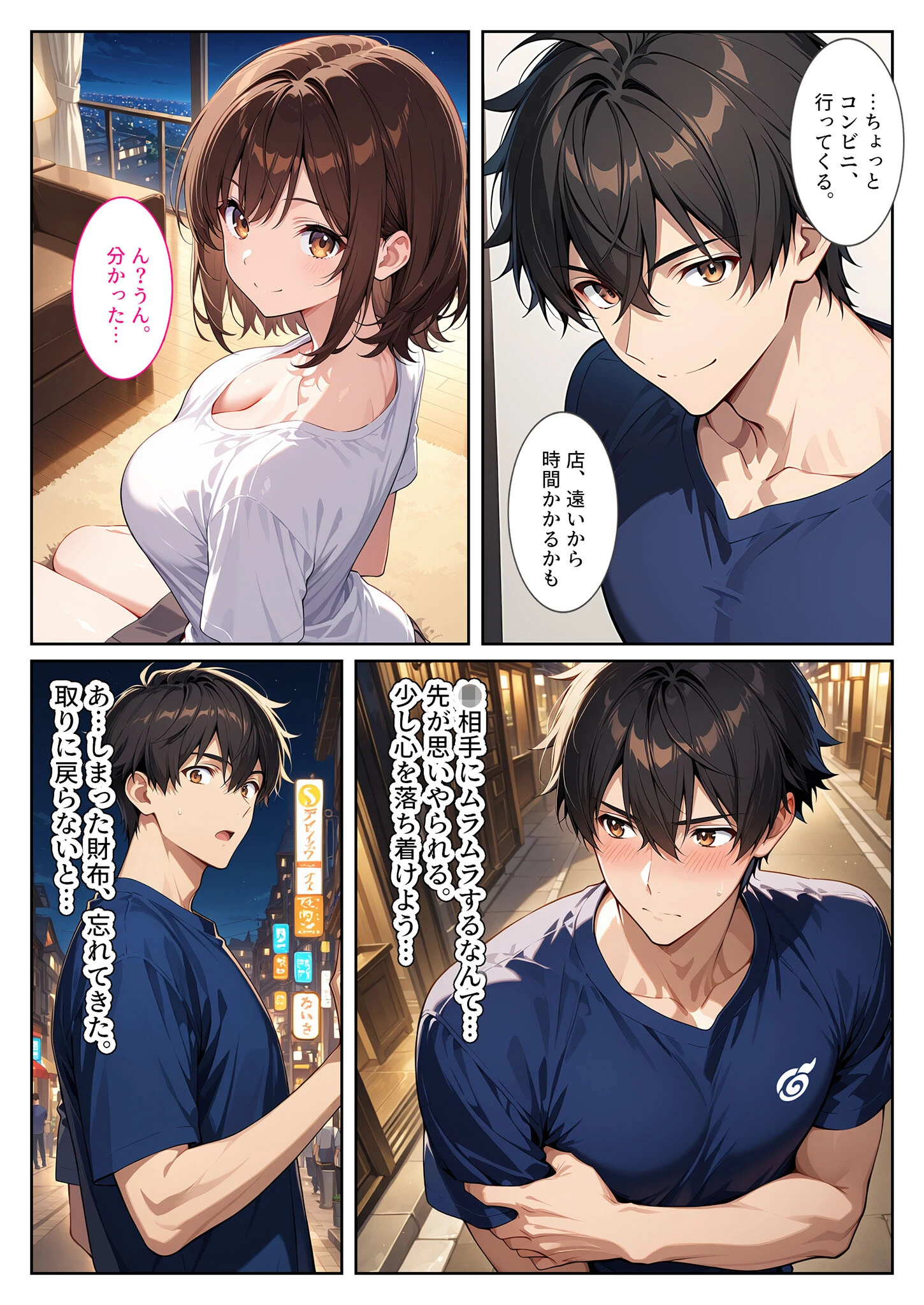 妊娠願望のある爆乳の義妹とお試しで付き合ったら モザイク版ページ7
