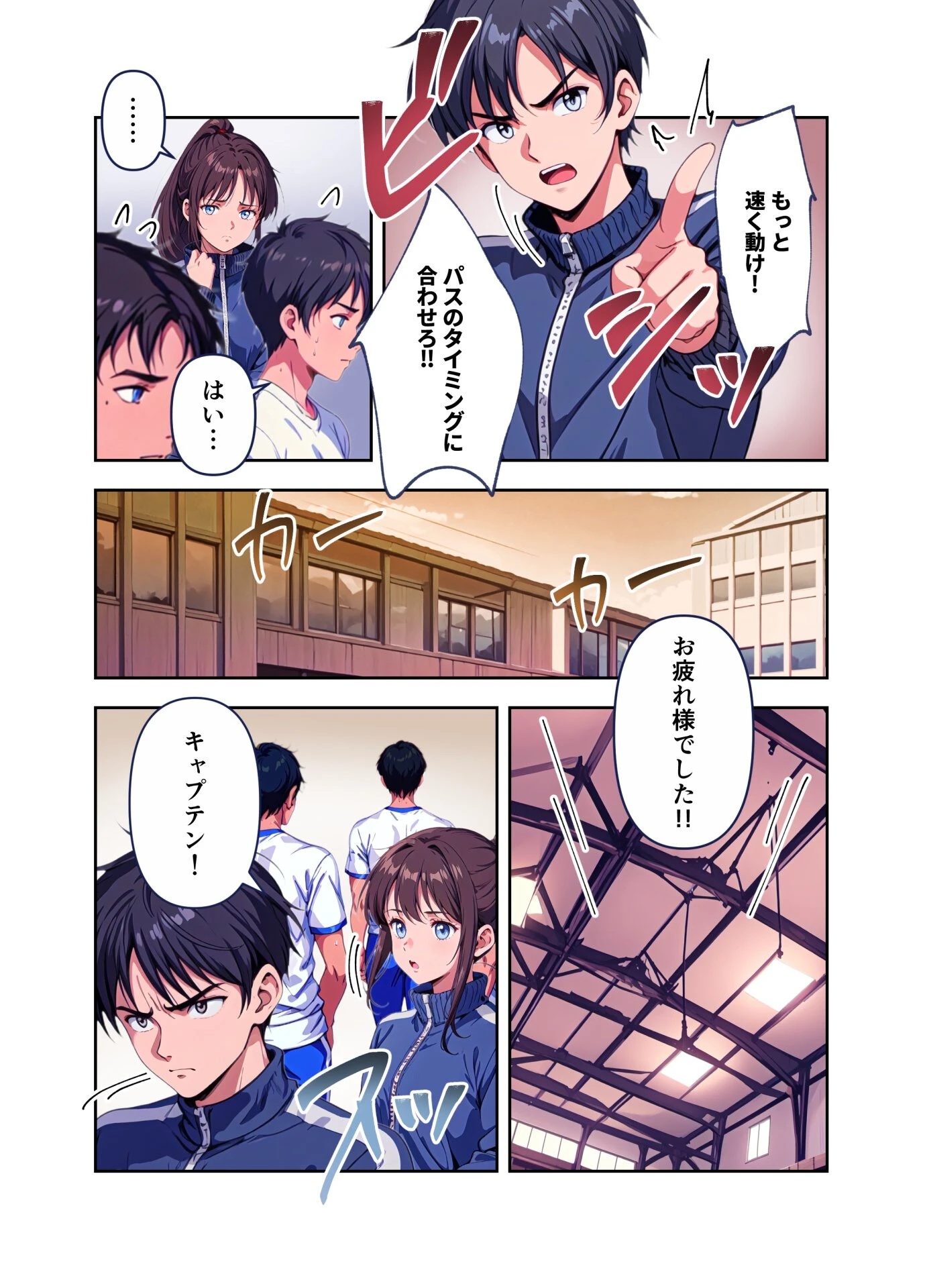 女子マネージャーにお任せ!(1) 私が支えになる!ページ4
