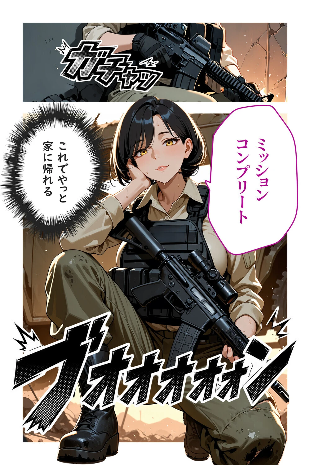 私の旦那は12歳年下!! 軍人の私と専業主夫の旦那とのイチャラブ孕ませ黙示録(1)