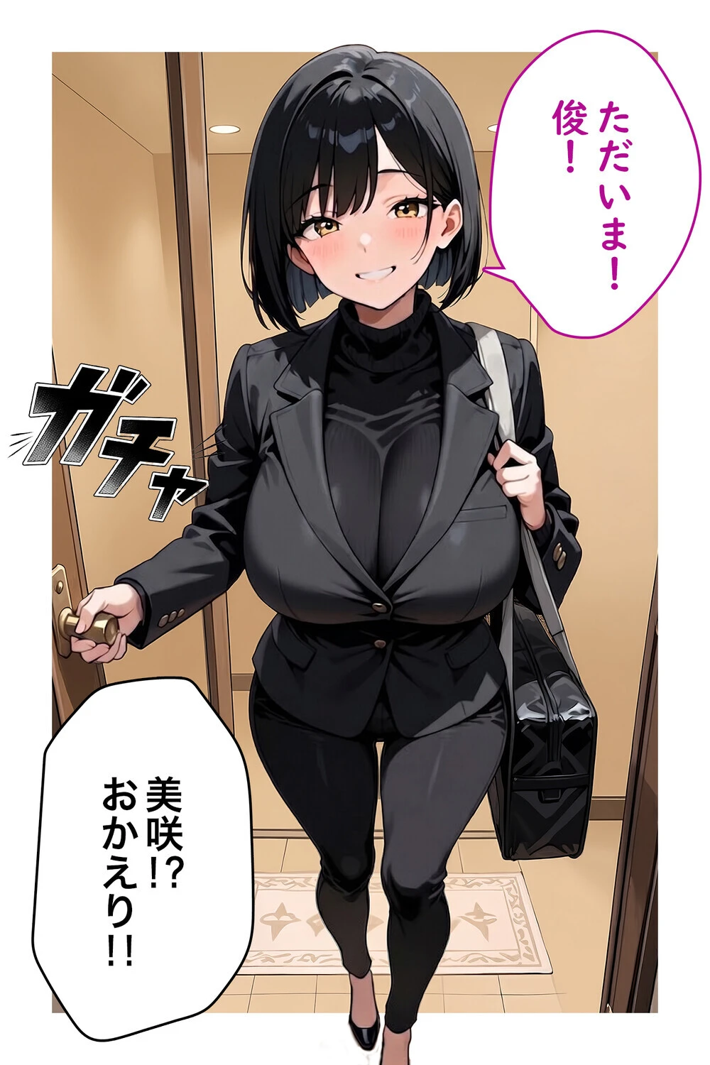 私の旦那は12歳年下!! 軍人の私と専業主夫の旦那とのイチャラブ孕ませ黙示録(1)ページ4