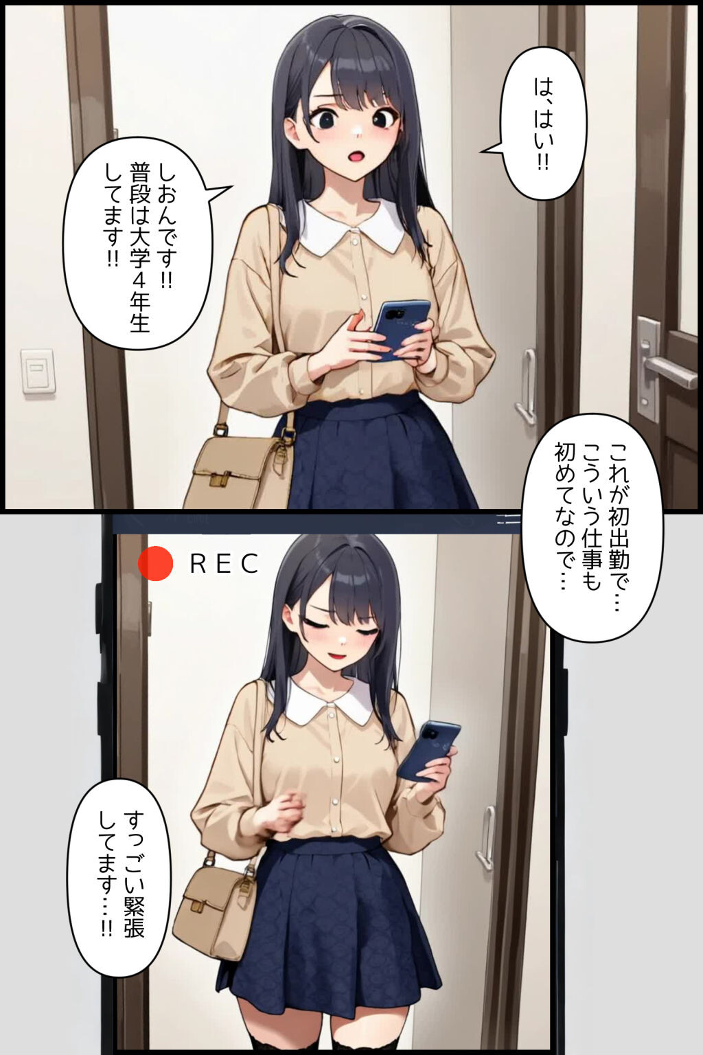 デリヘル、呼んでみた。しおん編ページ4