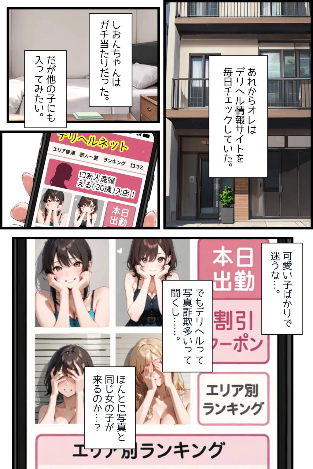 デリヘル、呼んでみた。える編