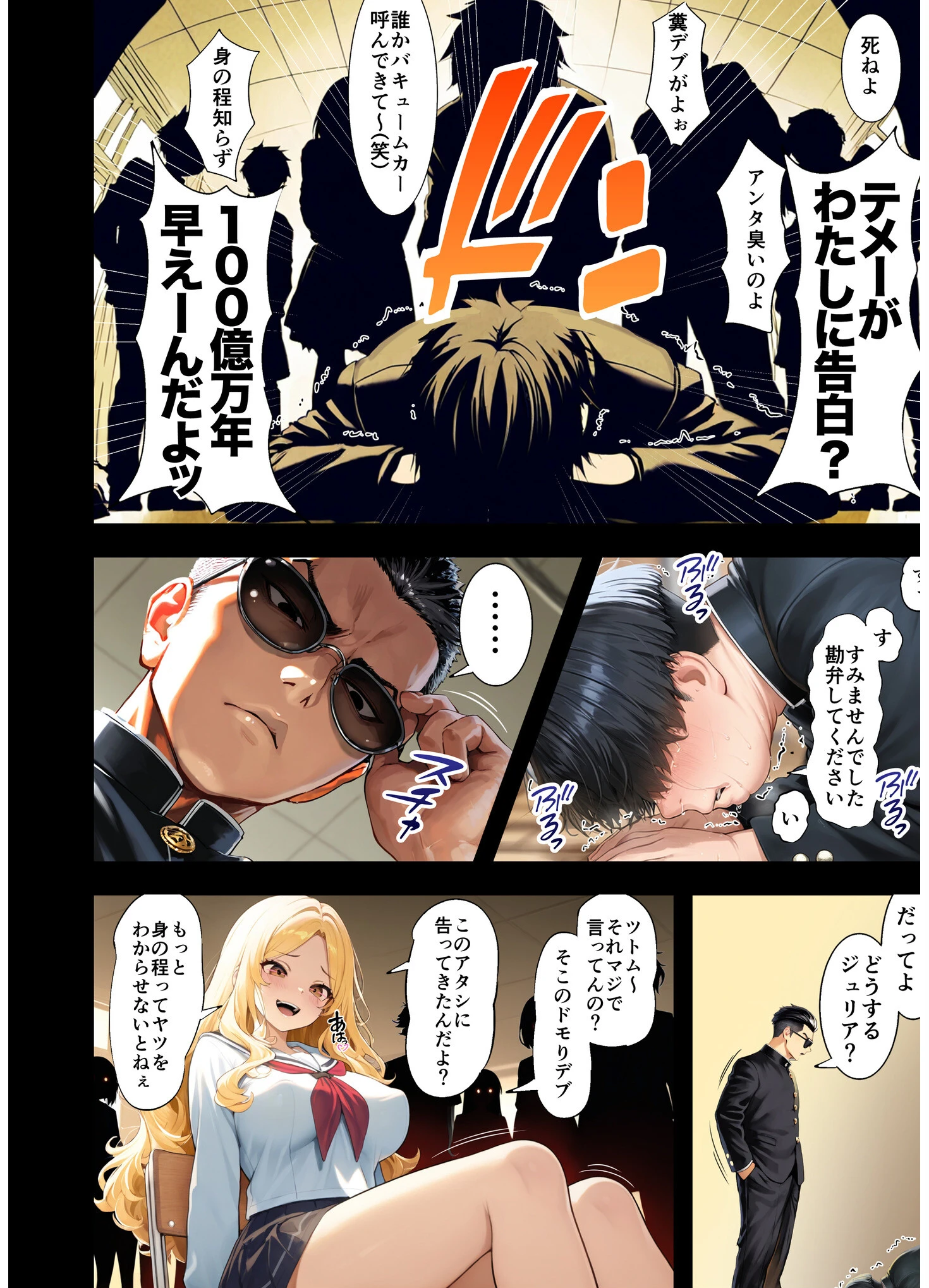 残クレアルフォード元ヤン人妻(32歳3人子持ちママ)NTR〜学生時代にイジメられたヤンキー達に復讐してみた件〜(1)ページ5