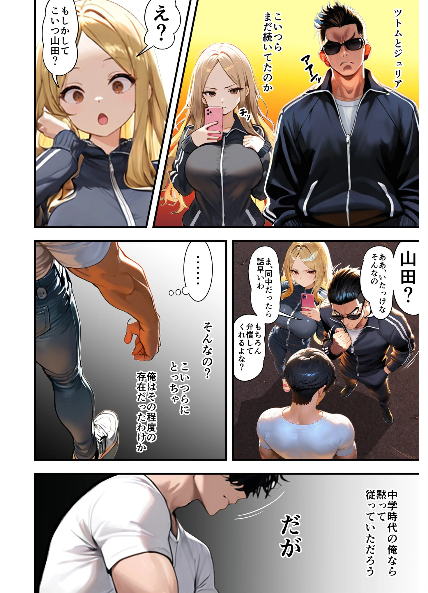 残クレアルフォード元ヤン人妻(32歳3人子持ちママ)NTR〜学生時代にイジメられたヤンキー達に復讐してみた件〜(1)ページ15