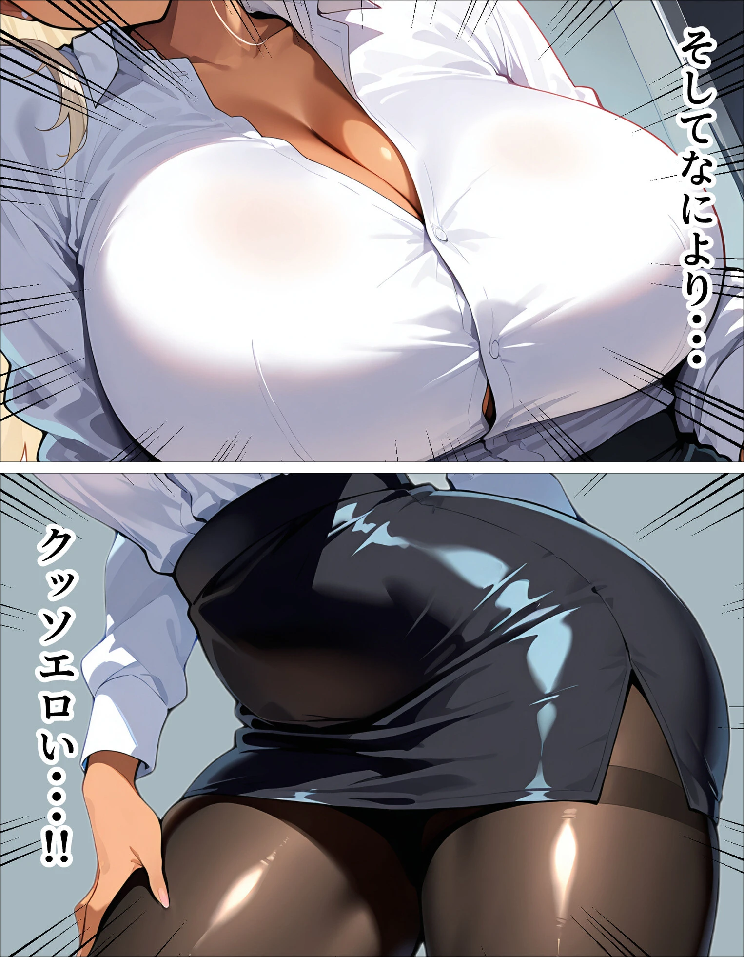 新卒の黒ギャルが「きも…」って言いながら搾精してくれる話（1）ページ7