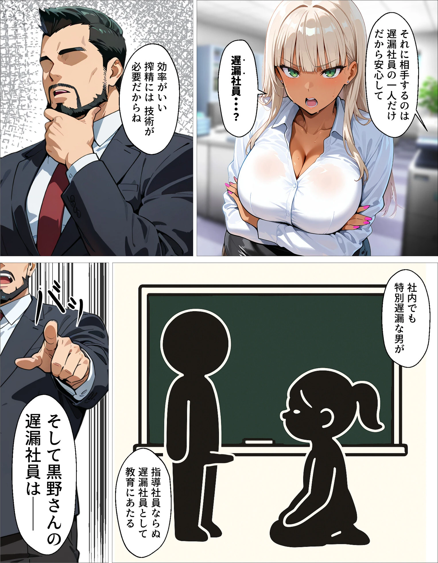 新卒の黒ギャルが「きも…」って言いながら搾精してくれる話（1）ページ13