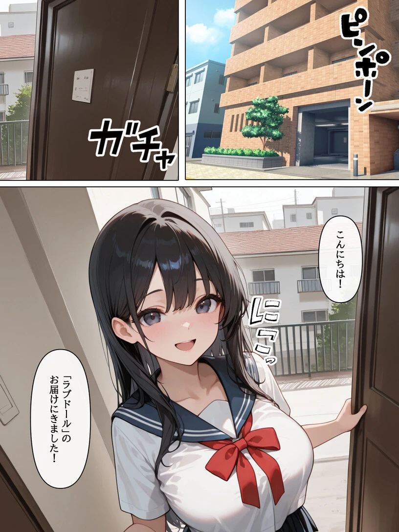 ラブドールを頼んだら…（1） 後輩ちゃんが来たページ2