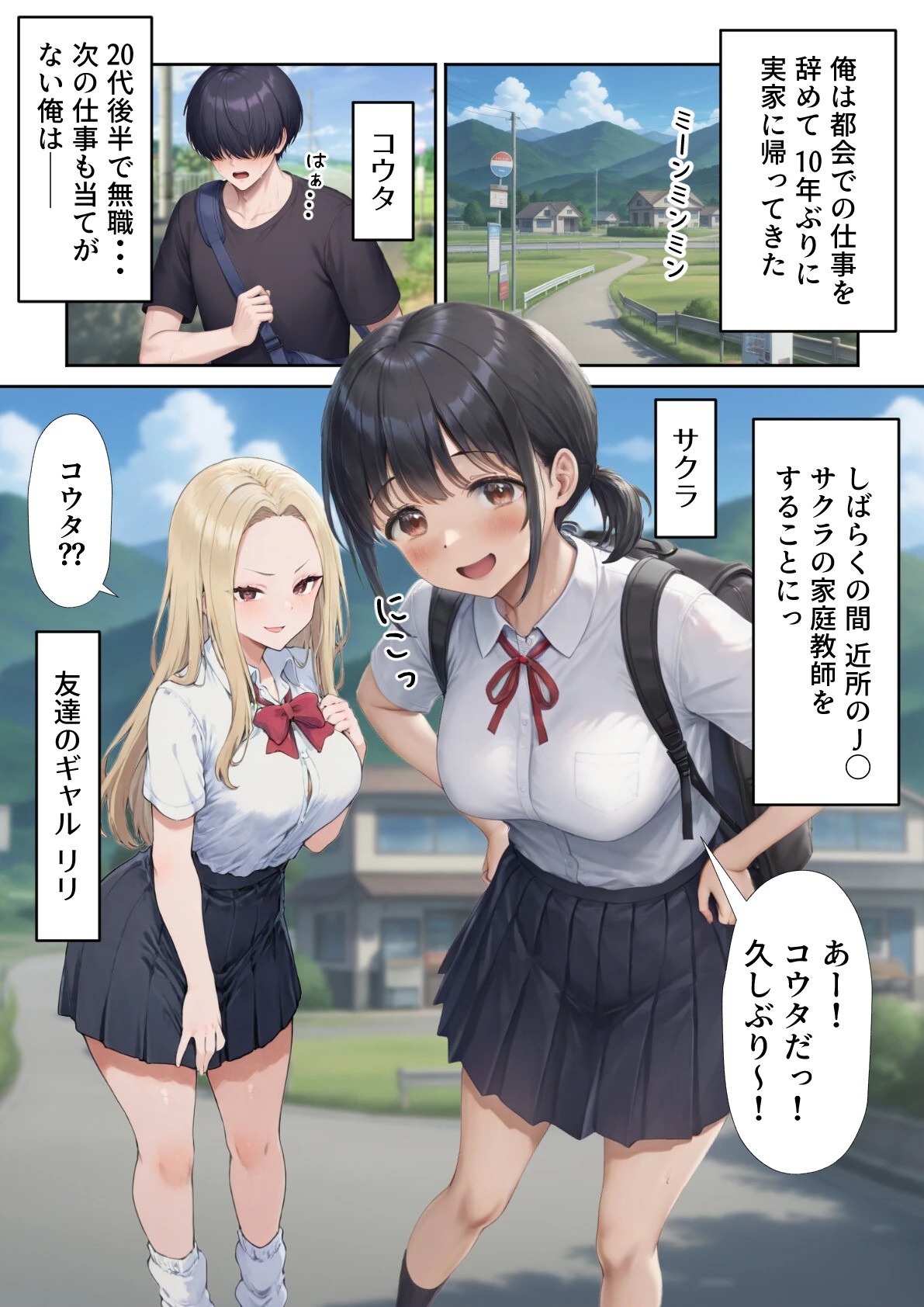 田舎えっち (1) 純真無垢な妹系 さくら編ページ2