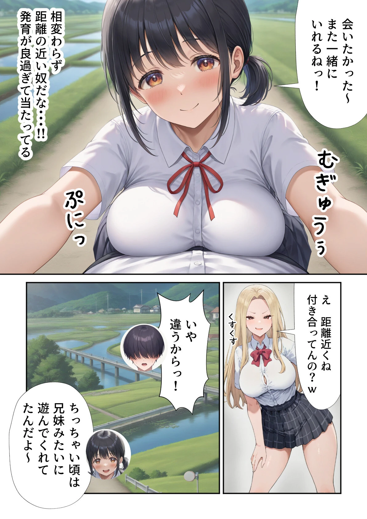 田舎えっち (1) 純真無垢な妹系 さくら編ページ4