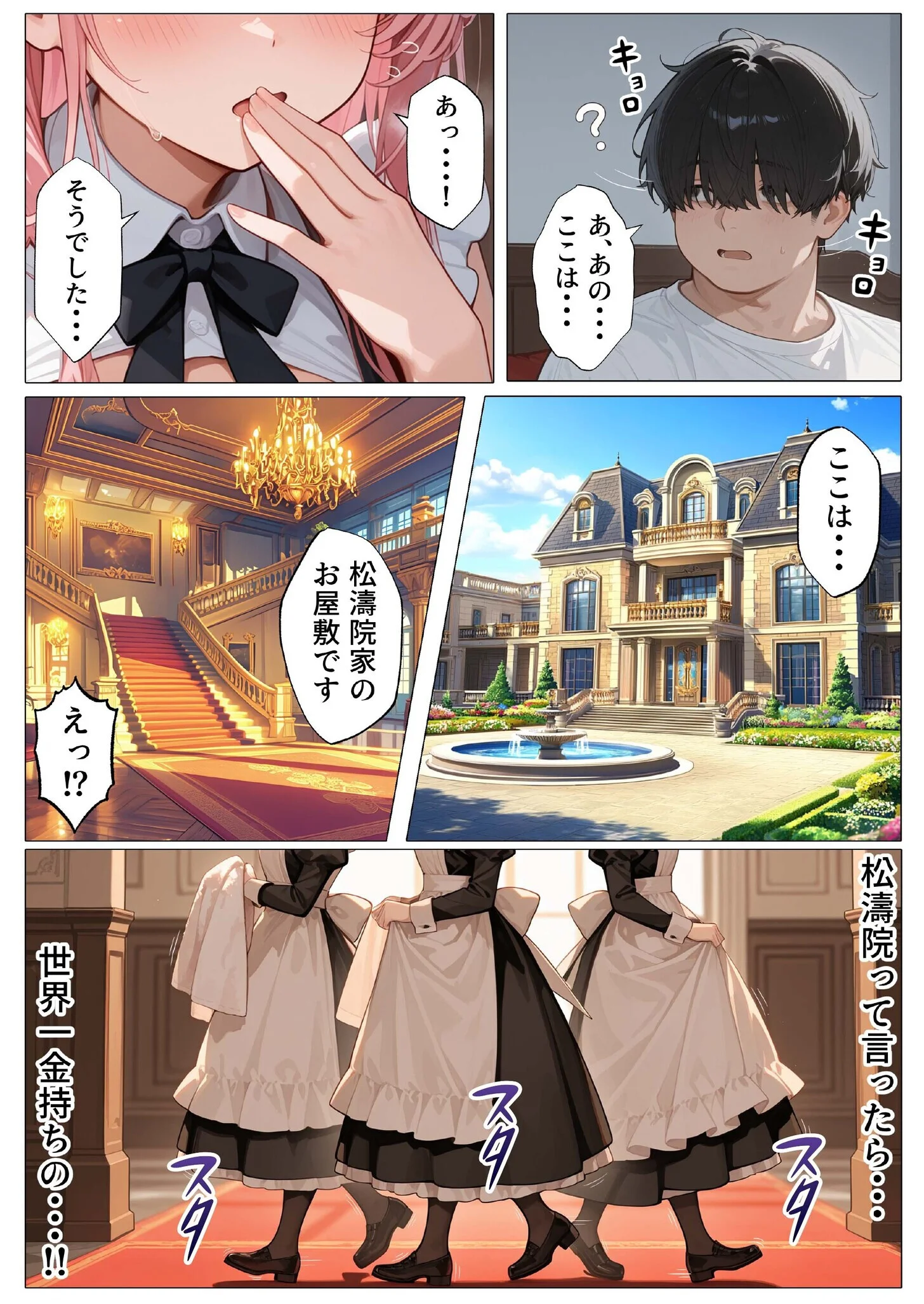 孕ませメイドの子作りご奉仕（1）〜童貞で臭くて冴えないボクが突然世界一のお金持ちになった件〜ページ18
