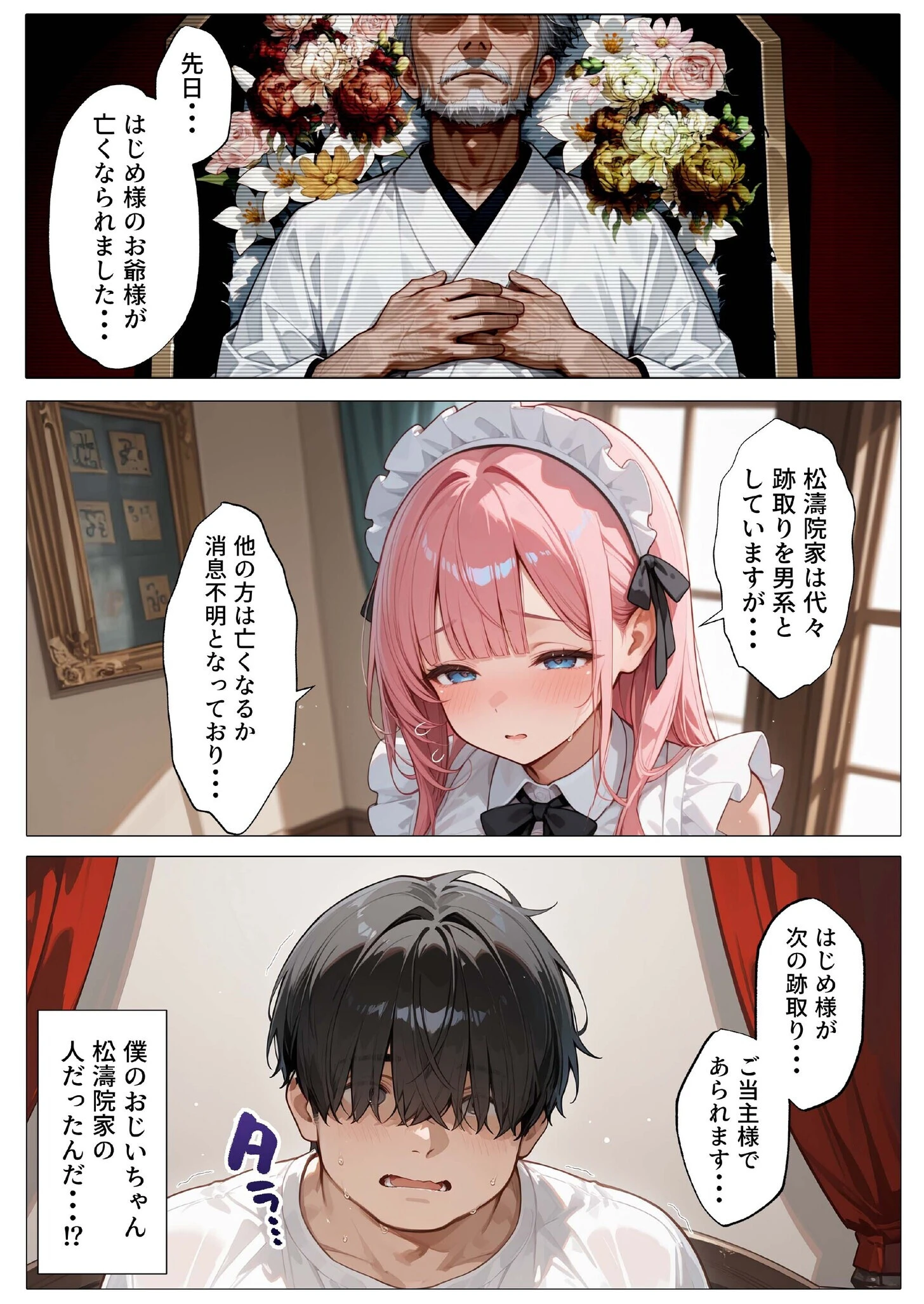 孕ませメイドの子作りご奉仕（1）〜童貞で臭くて冴えないボクが突然世界一のお金持ちになった件〜ページ20