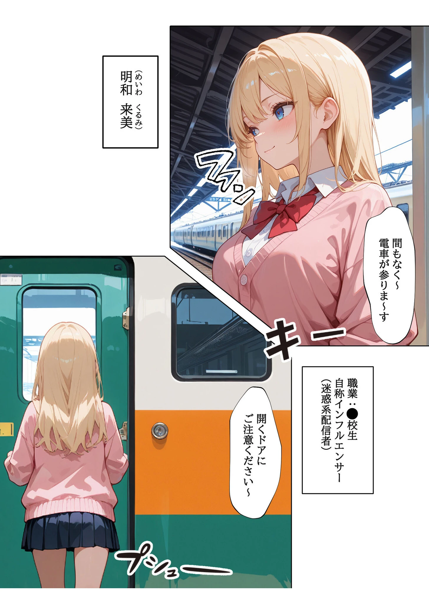 迷惑投稿者を、捕まえた!(1) 〜性的指導で生ハメ配信〜ページ3