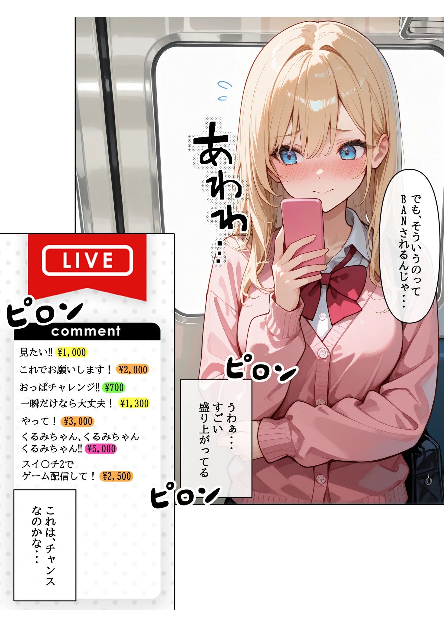 迷惑投稿者を、捕まえた!(1) 〜性的指導で生ハメ配信〜ページ8
