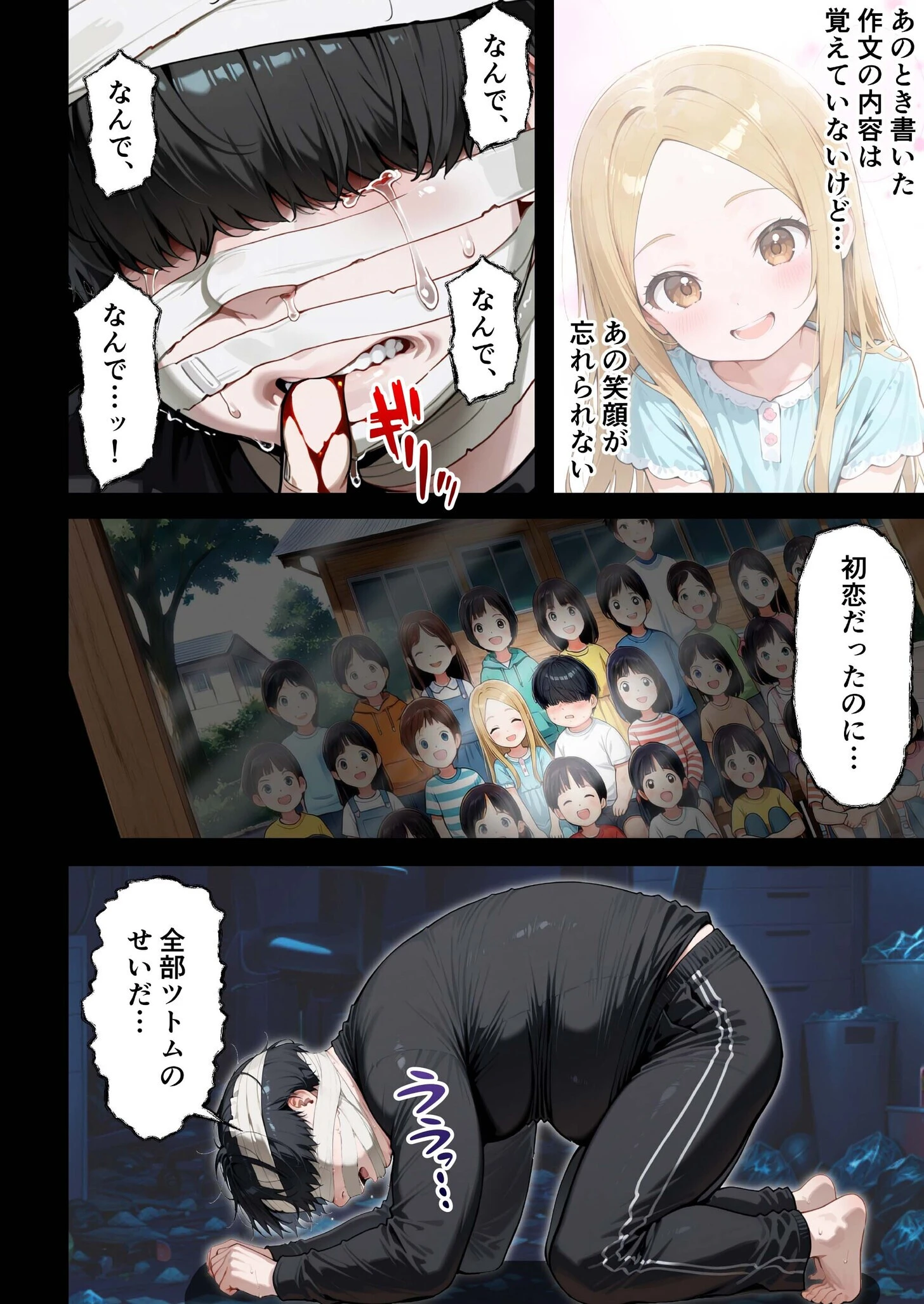 残クレアルフォード元ヤン人妻（32歳3人子持ちママ）NTR〜学生時代にイジメられたヤンキー達に復讐してみた件〜（12）ページ4