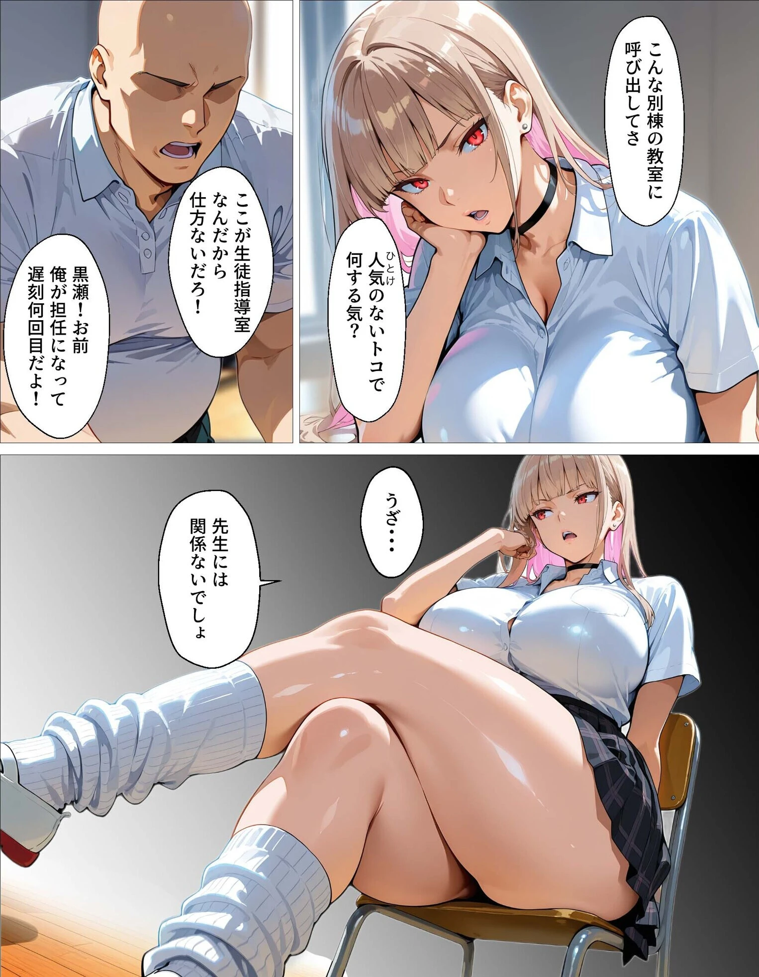 教え子ギャルの裏アカを見つけた話〜竿役契約から始まるガチ恋堕ちSEX〜≪電子単行本≫ページ6