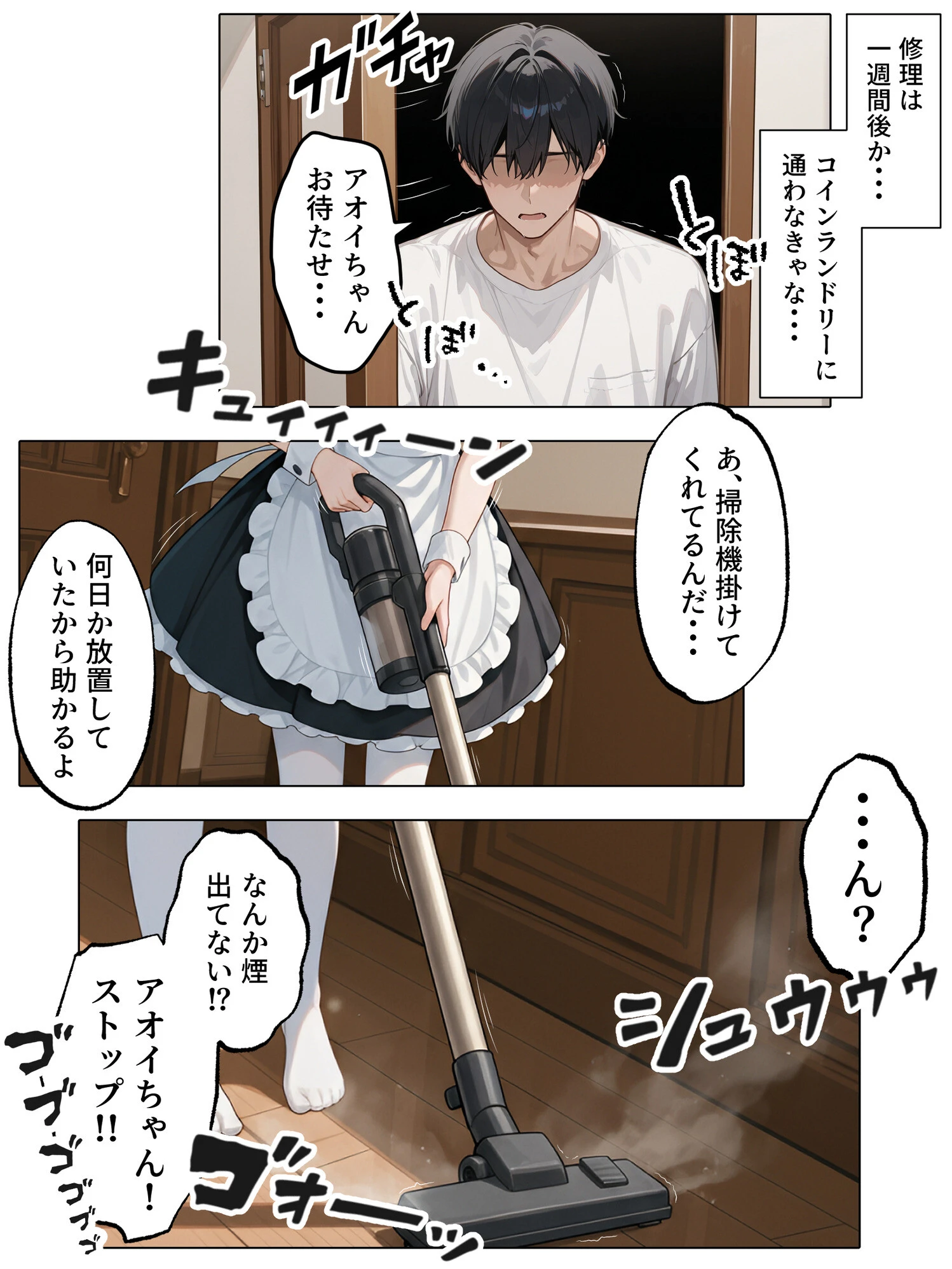 ラブドールを頼んだら…（21） メイドが来たページ16
