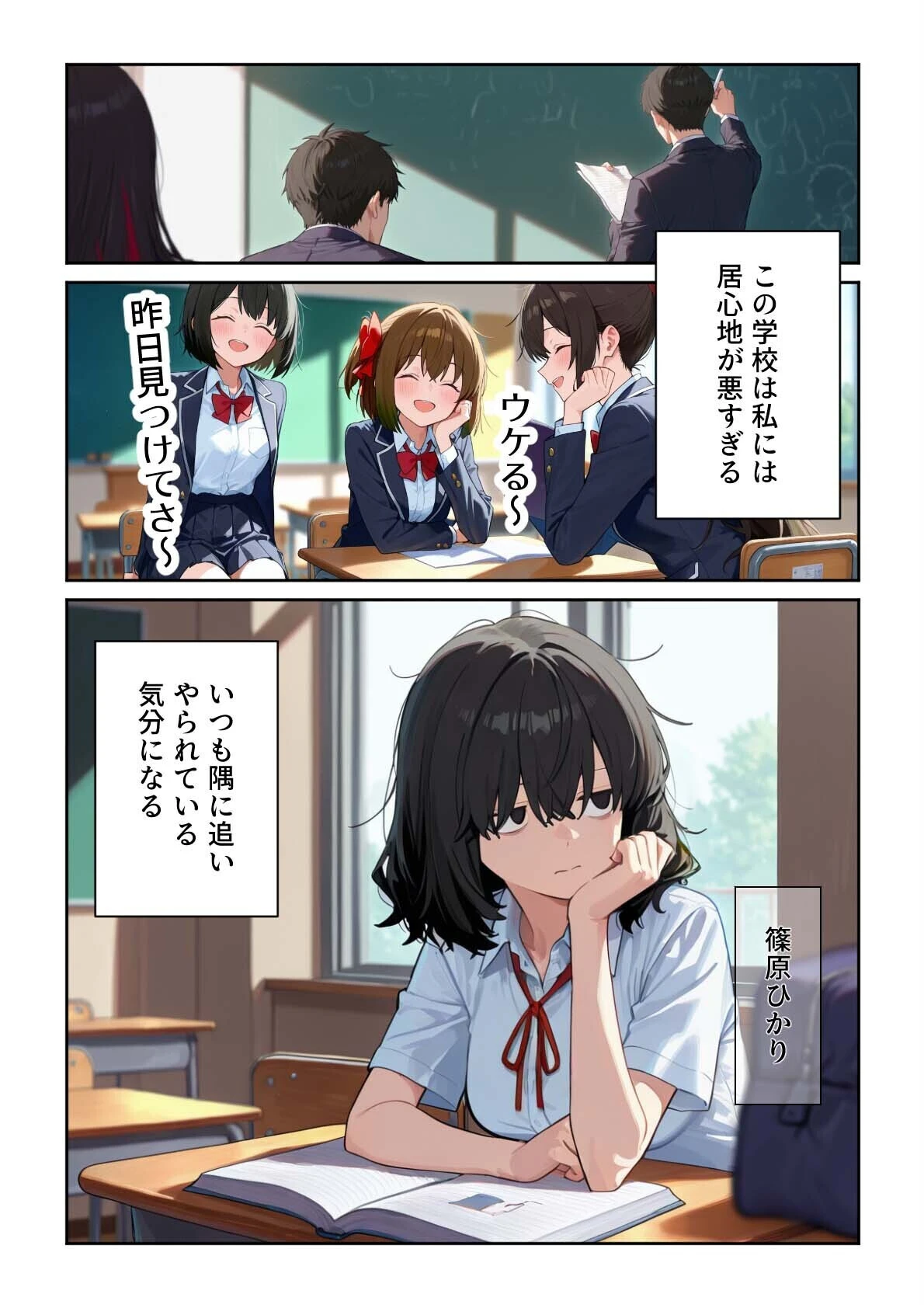 陰キャ女の裏垢オナニー配信が同級生に身バレした結果ページ2