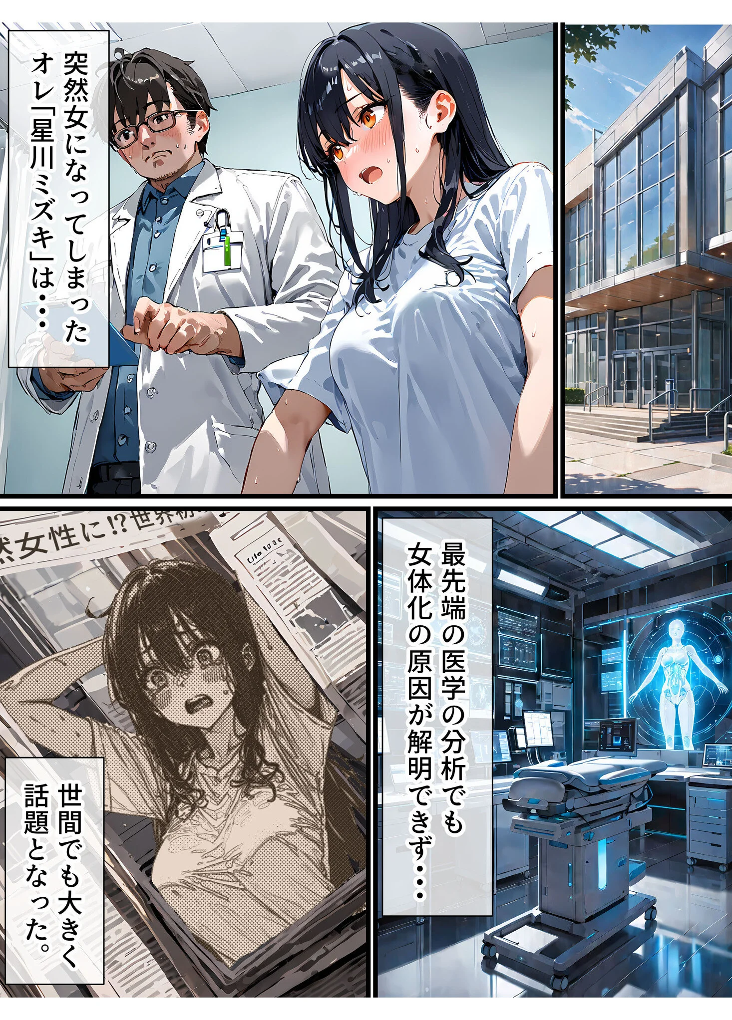 オレが女体化したら(8)〜元男の巨乳TS娘、衝撃のAVデビュー〜ページ5