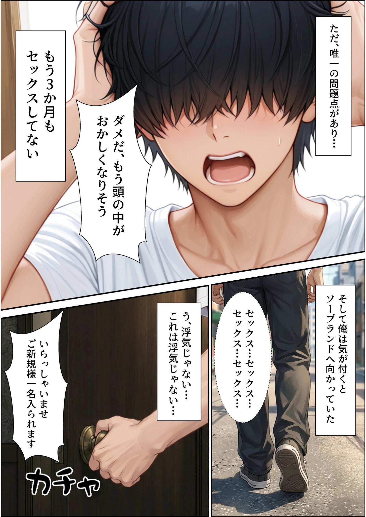 ソープ行ったら嫁のお姉さんが来た(1)ページ4