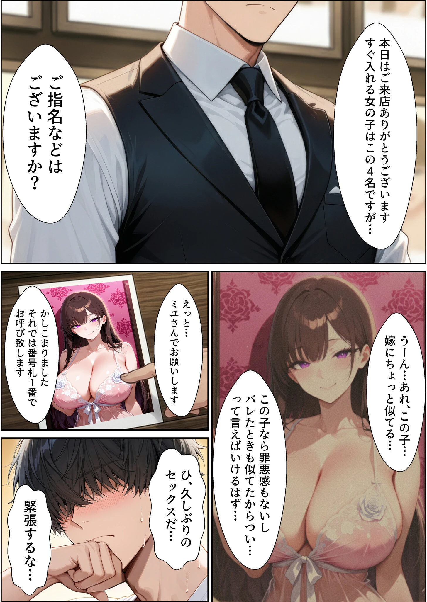 ソープ行ったら嫁のお姉さんが来た(1)ページ5