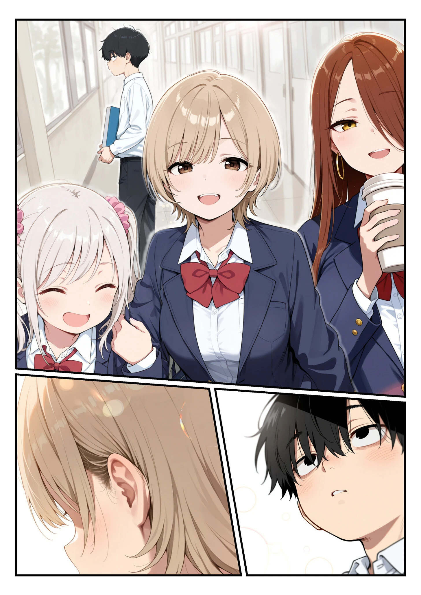 ゾンビに支配された学園で冴えない童貞のオタク君が少女たちの救世主になる話（4）ページ2