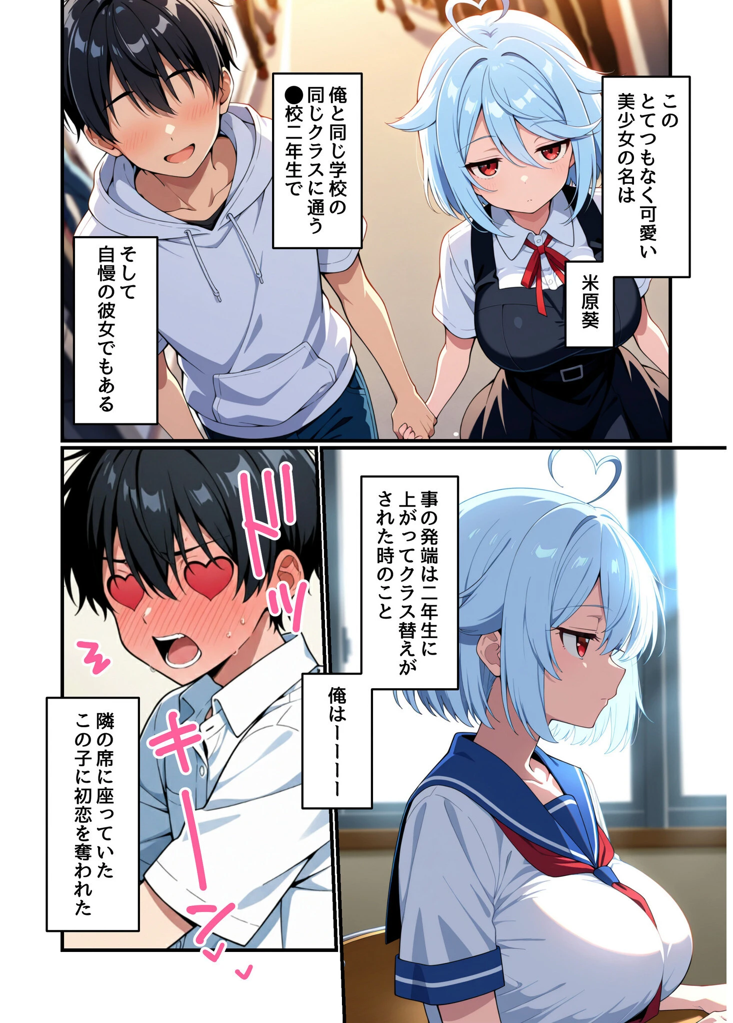 無口な彼女に催●アプリを使ったら。ページ3